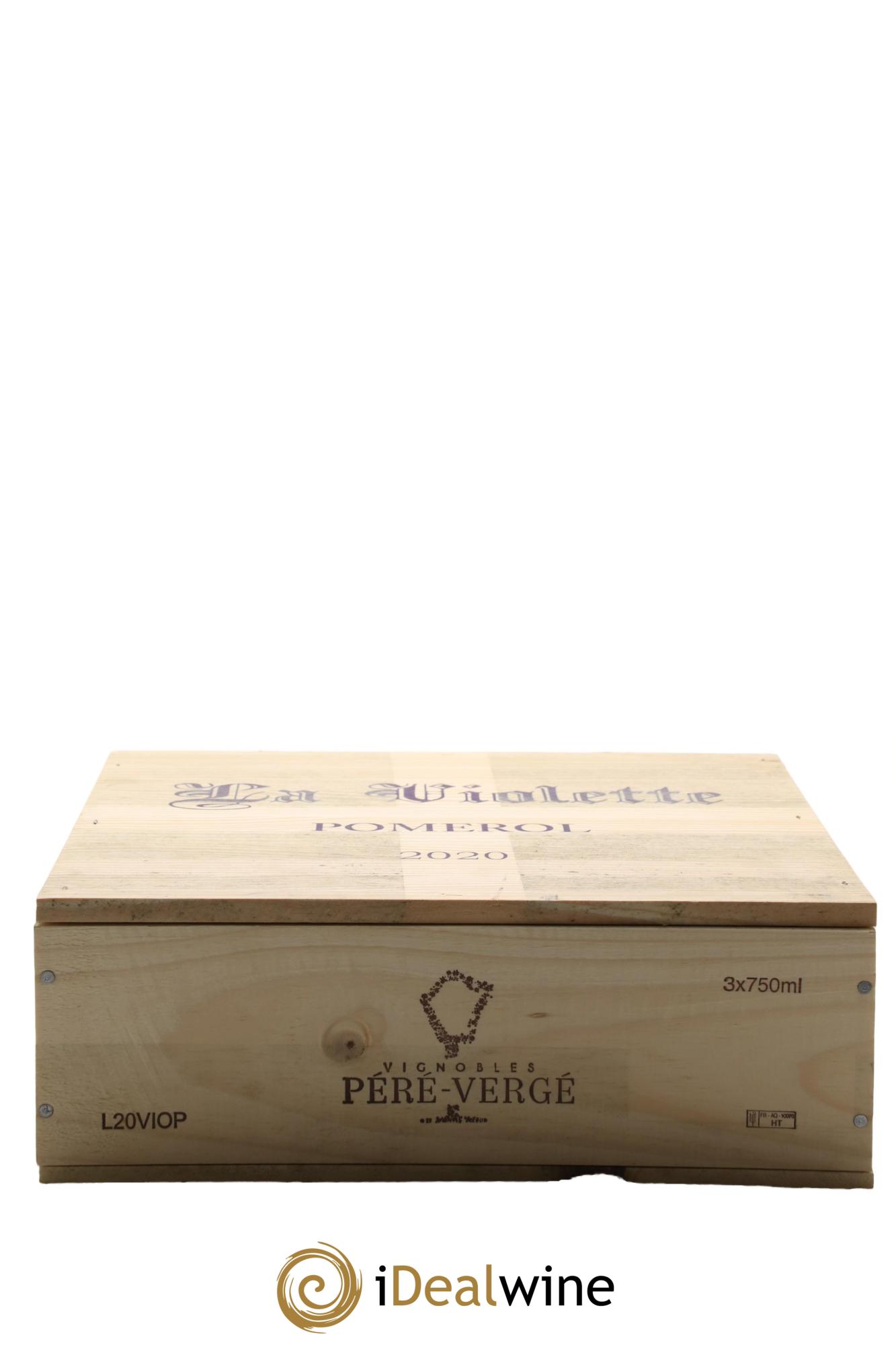Château la Violette 2020 - Lot de 3 bouteilles - 2