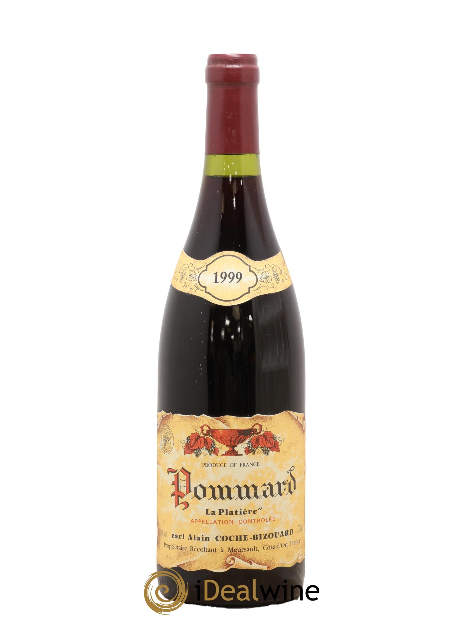 Pommard La Platière Coche-Bizouard 1999 - Lot of 1 bottle - 0