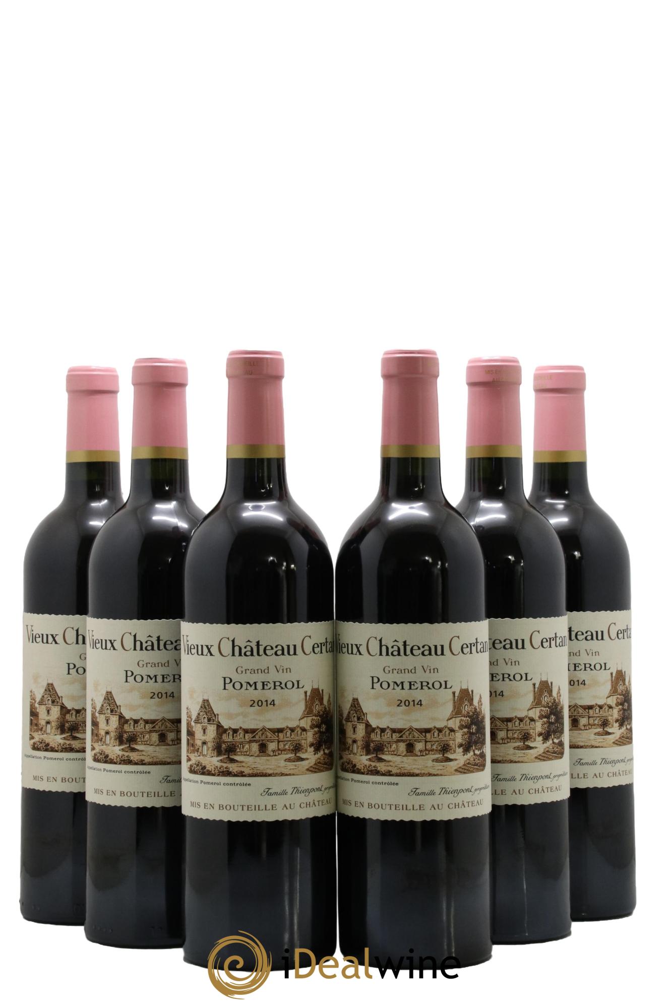 Vieux Château Certan 2014 - Lot of 6 bottles - 0