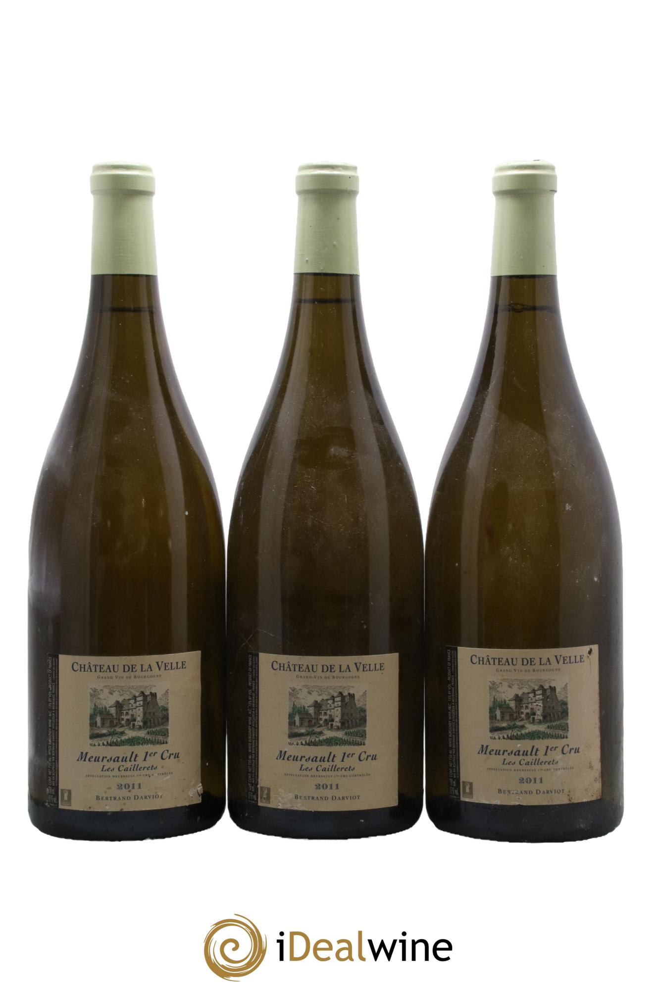 Meursault 1er Cru Les Caillerets Darviot 2011 - Lot de 3 magnums - 0