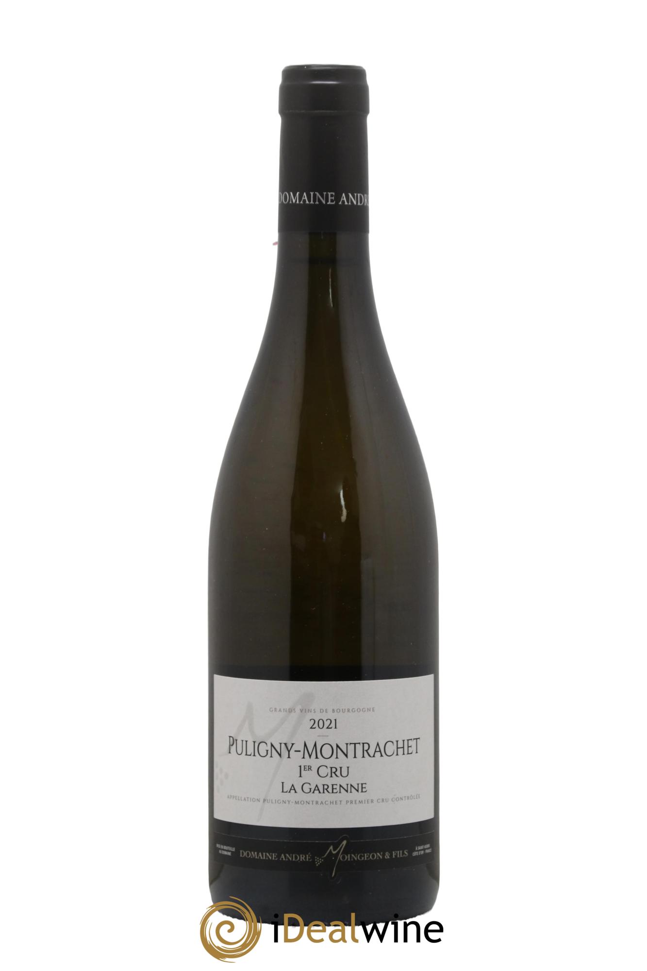 Puligny-Montrachet 1er Cru Garenne Domaine Moingeon 2021 - Lot de 1 bouteille - 0