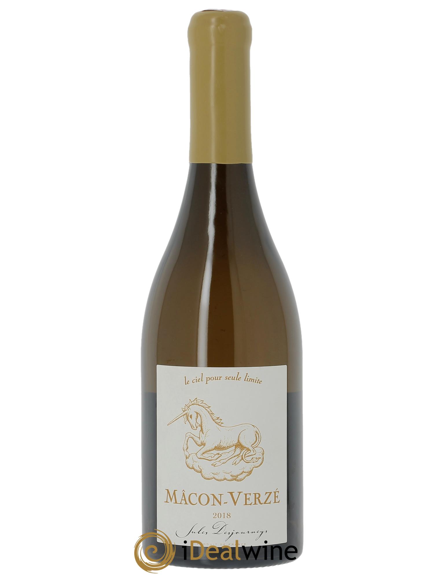 Mâcon-Verzé Jules Desjourneys 2018 - Lote de 1 botella - 0