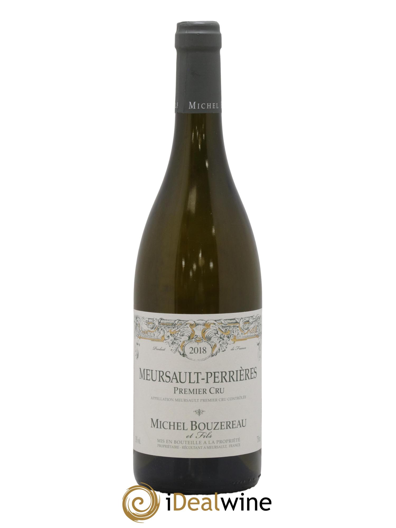 Meursault 1er Cru Perrières Michel Bouzereau et Fils (Domaine) 2018 - Lot de 1 bouteille - 0