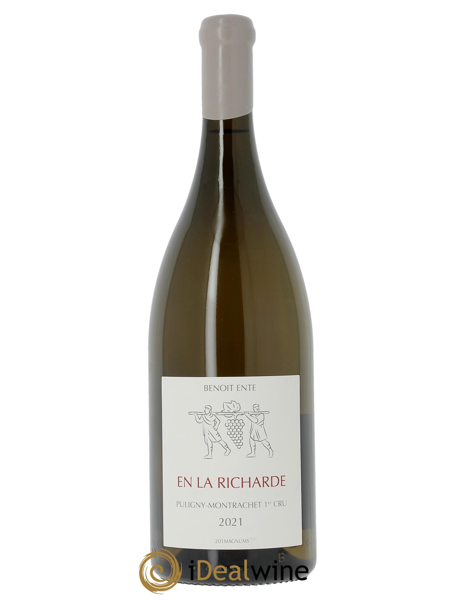 Puligny-Montrachet 1er Cru Folatières En la Richarde Benoit Ente 2021 - Lot de 1 magnum - 0