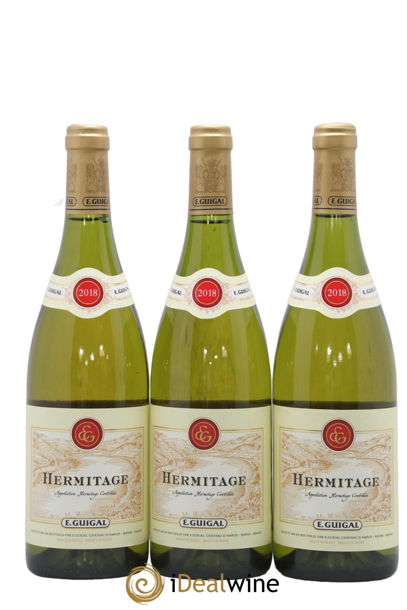 Hermitage Guigal 2018 - Lot of 3 bottles - 0