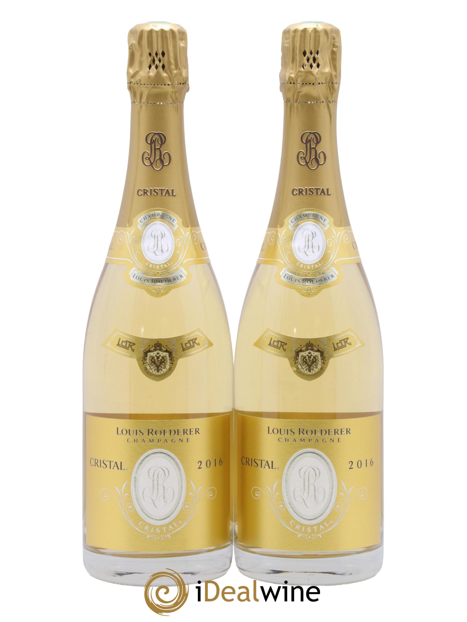Cristal Louis Roederer 2016 - Lotto di 2 bottiglie - 0
