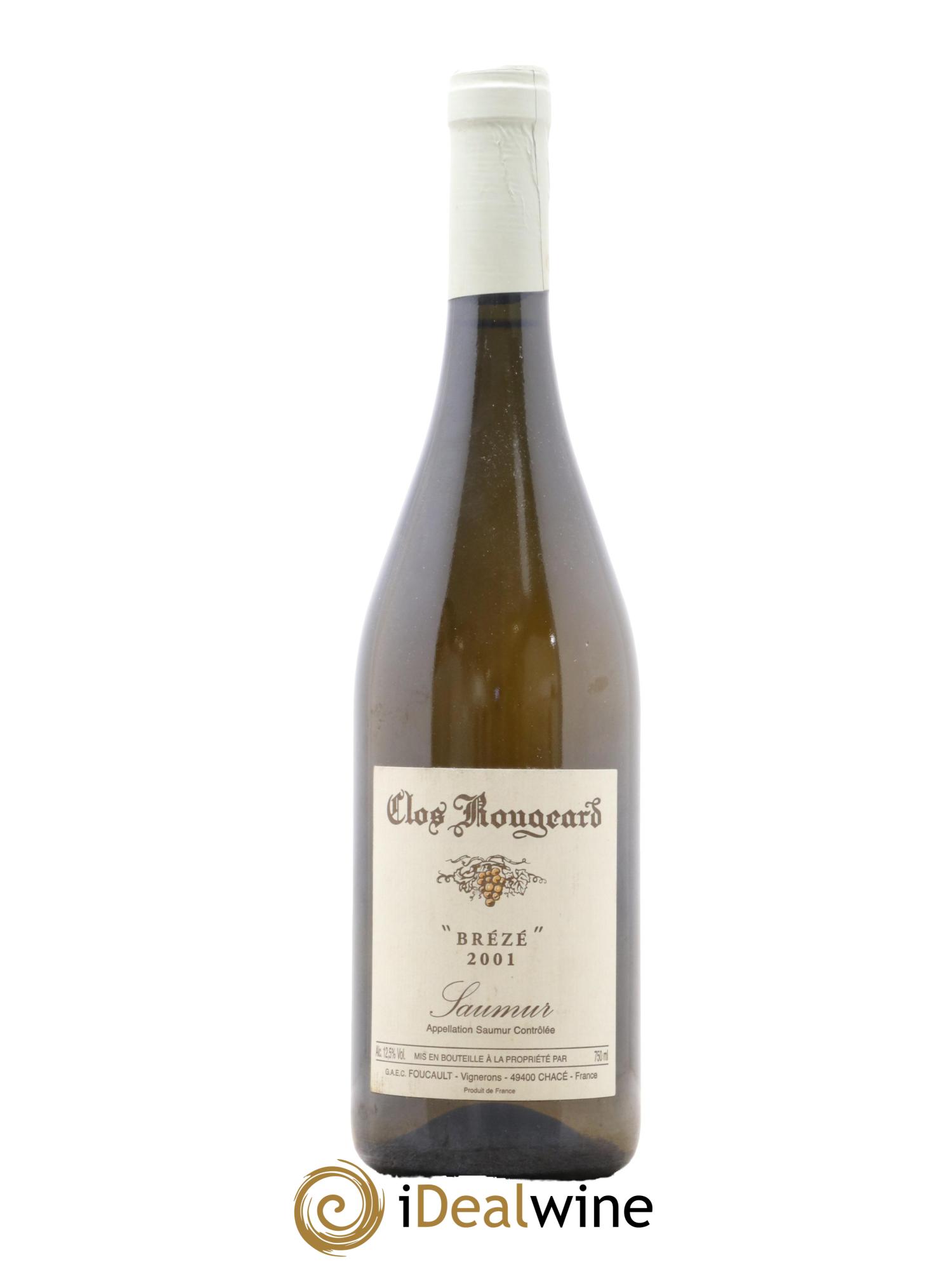 Saumur Brézé Clos Rougeard 2001 - Posten von 1 Flasche - 0
