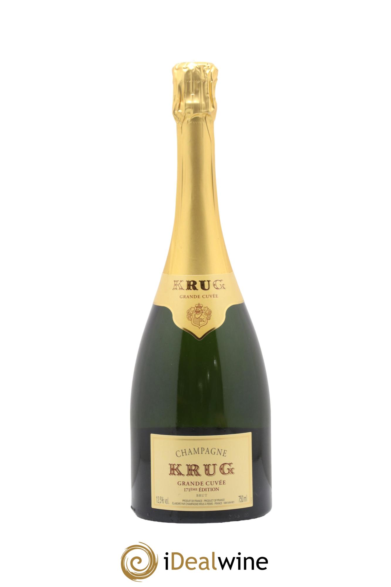 Grande Cuvée Brut - 171ème édition Krug - Posten von 1 Flasche - 0