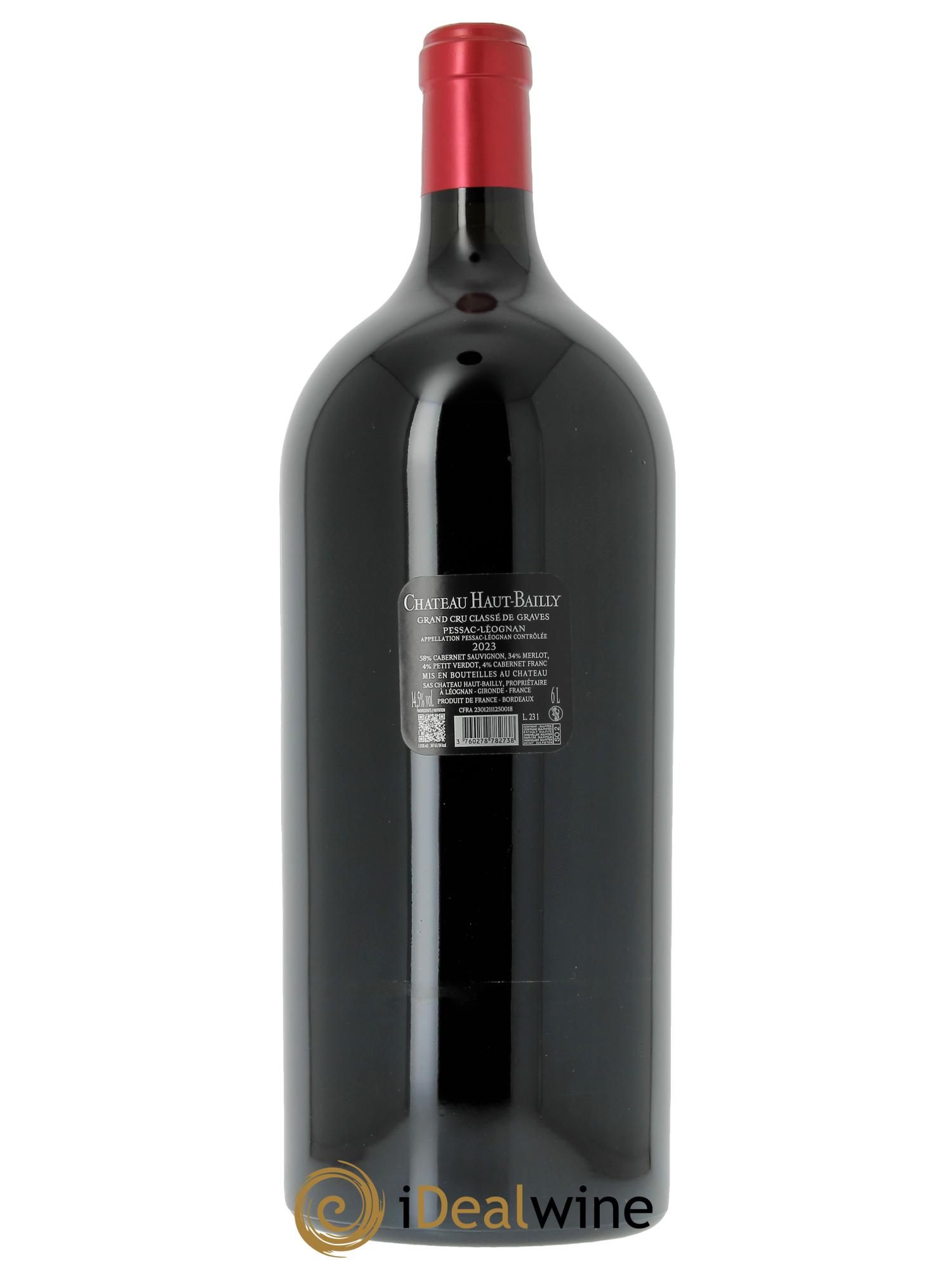 Château Haut-Bailly Cru Classé de Graves  2023 - Posten von 1 Imperiale - 1