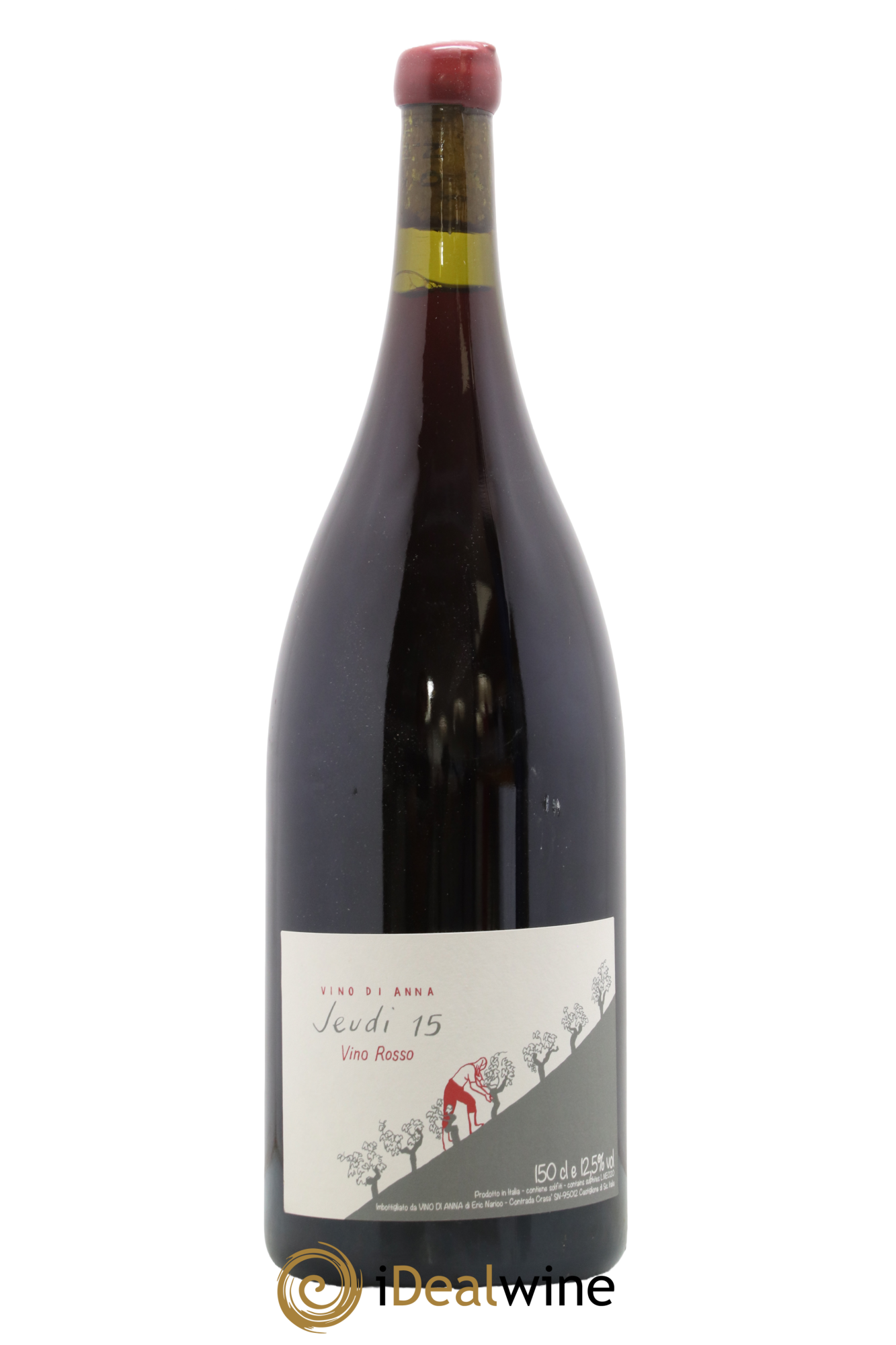 IGT Sicile Vino Rosso Jeudi 15 Vino di Anna 2020 - Lotto di 1 magnum - 0