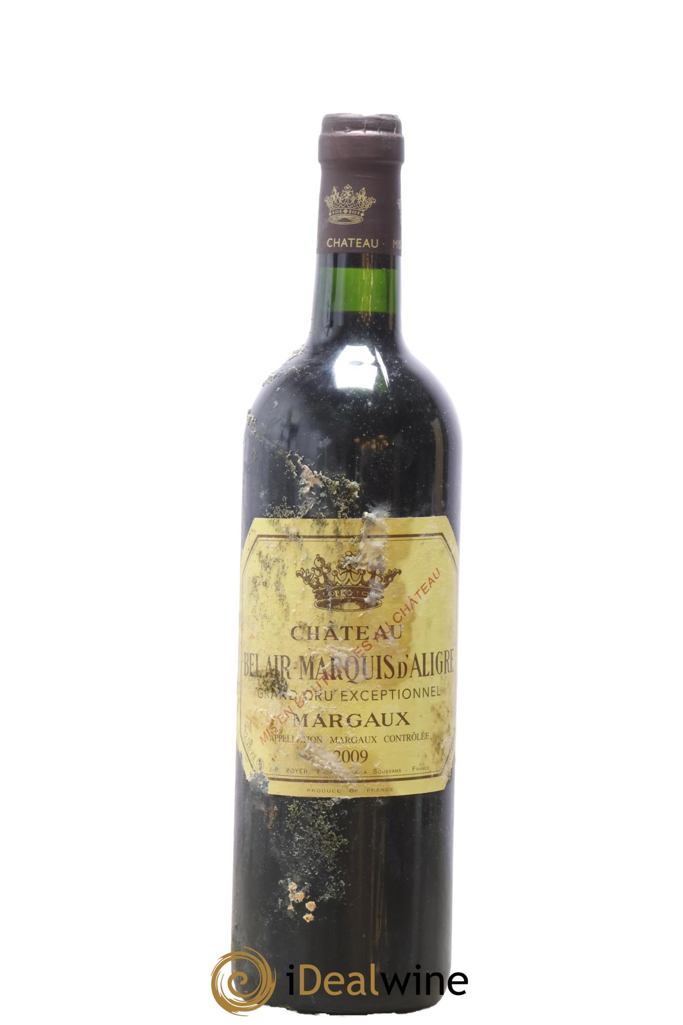 Château Bel Air Marquis d'Aligre 2009 - Posten von 1 Flasche - 0