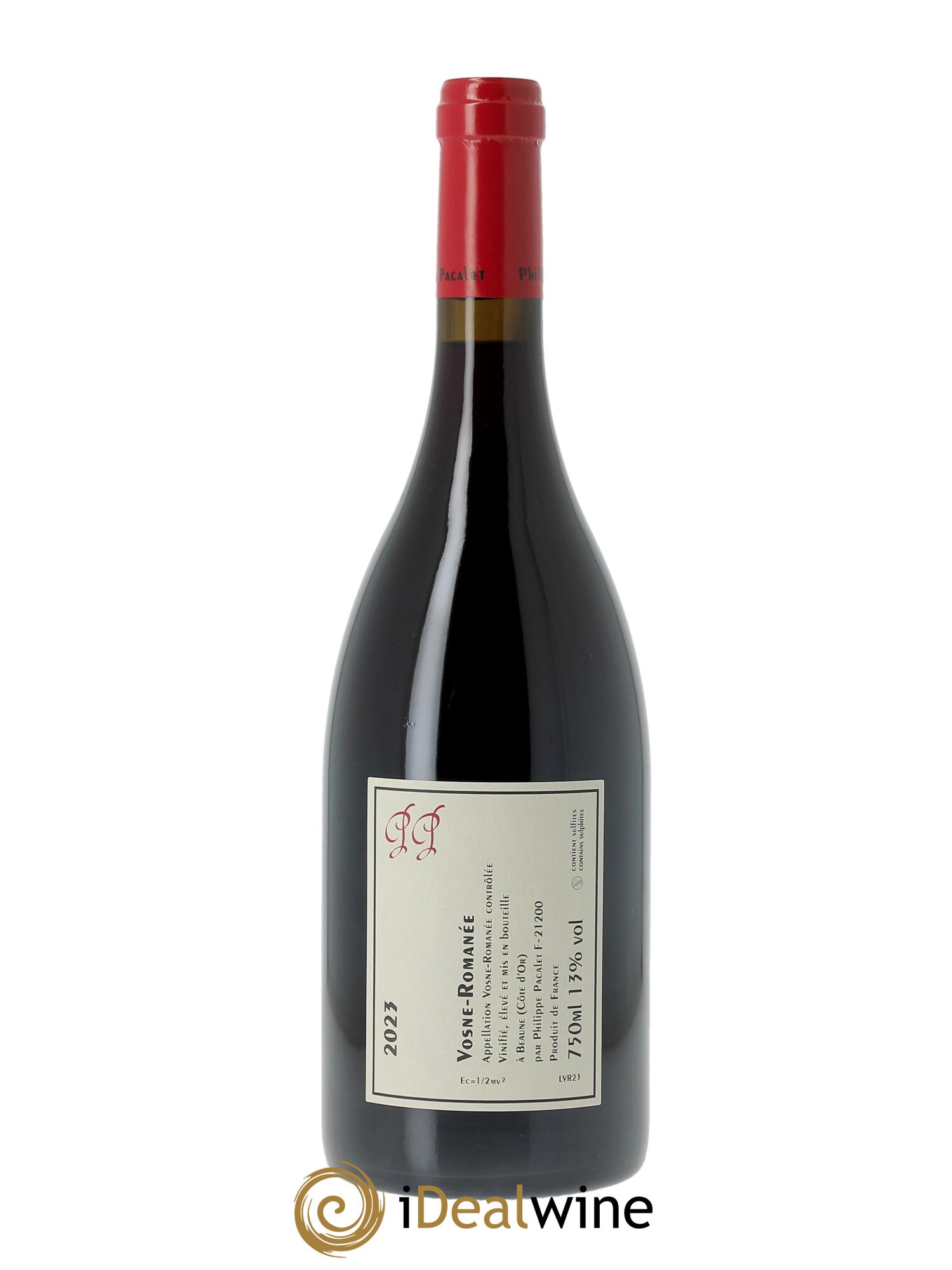 Vosne-Romanée Philippe Pacalet  2023 - Lotto di 1 bottiglia - 1