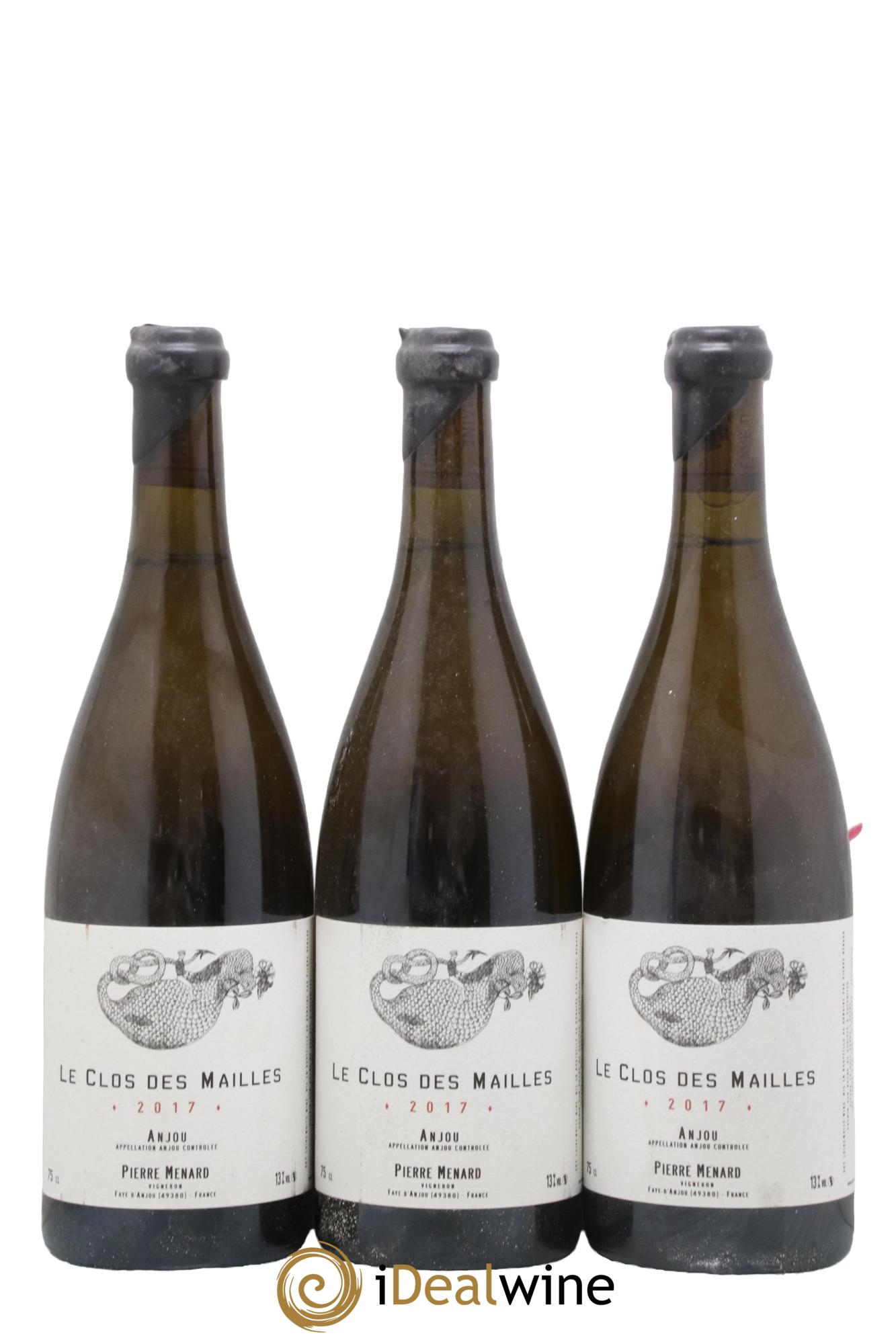 Anjou Le Clos des Mailles Pierre Ménard 2017 - Lot de 3 bouteilles - 0