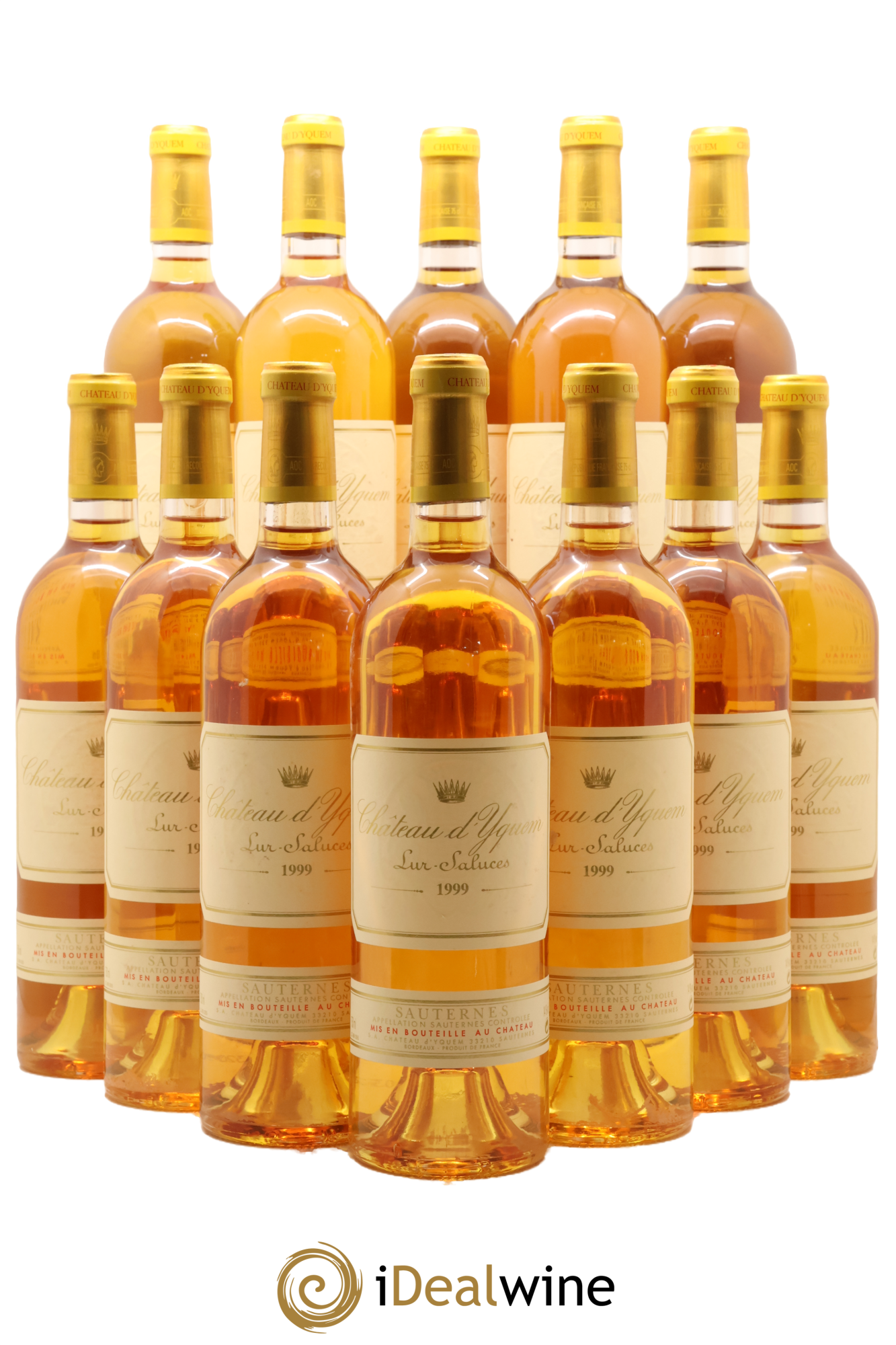 Château d' Yquem 1er Cru Classé Supérieur 1999 - Lot of 12 bottles - 0