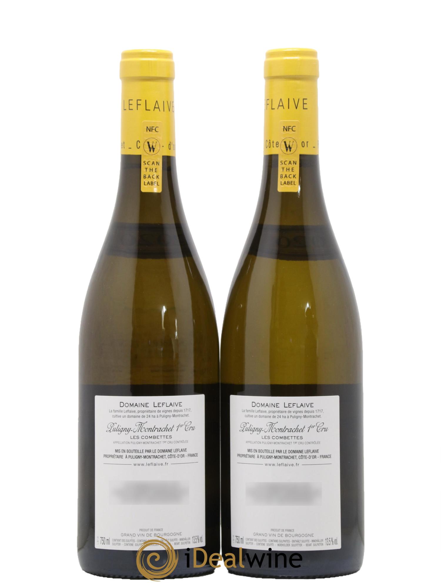 Puligny-Montrachet 1er Cru Les Combettes Leflaive (Domaine) 2020 - Posten von 2 Flaschen - 1