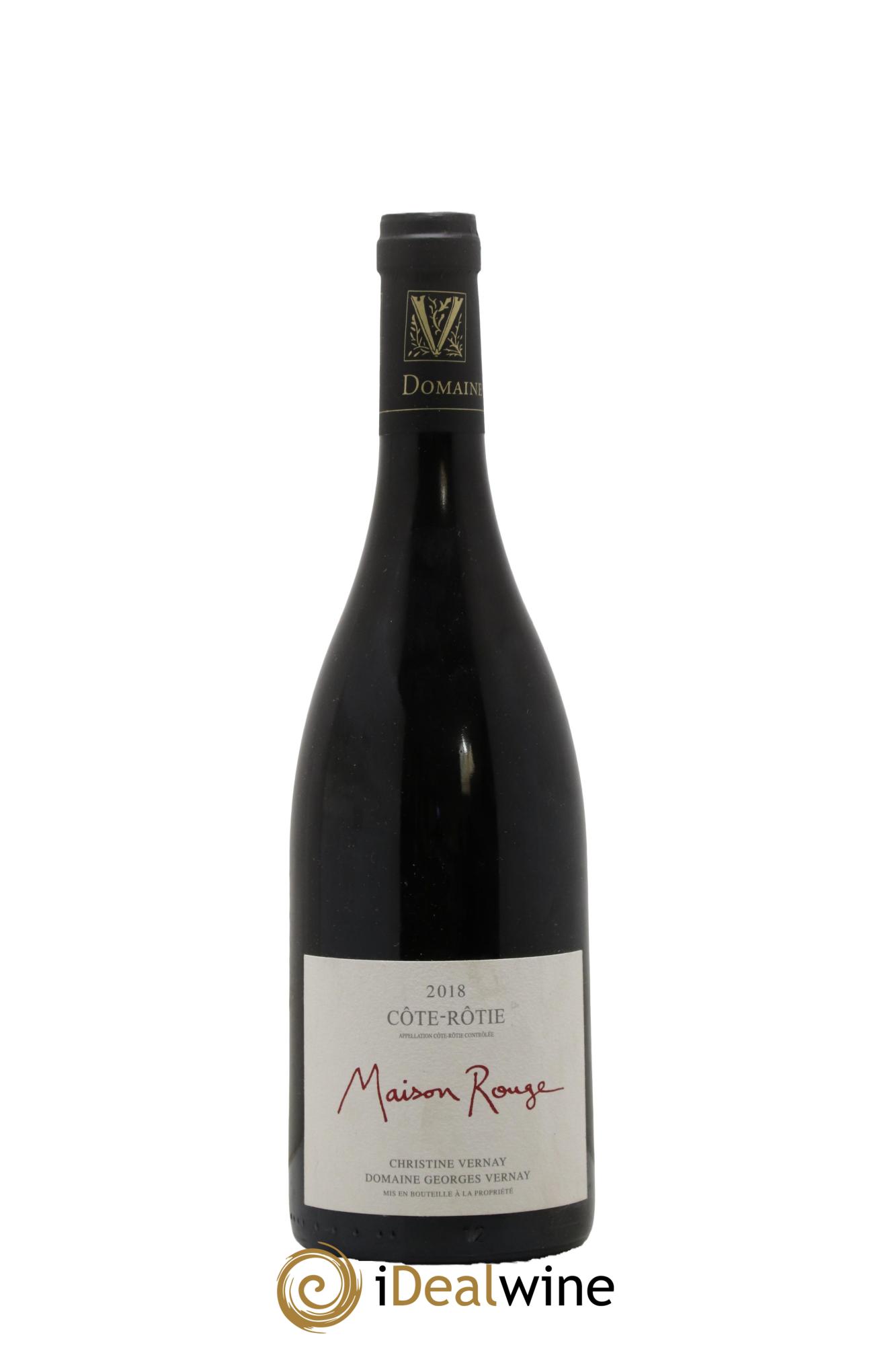 Côte-Rôtie Maison Rouge Georges Vernay 2018 - Lot de 1 bouteille - 0