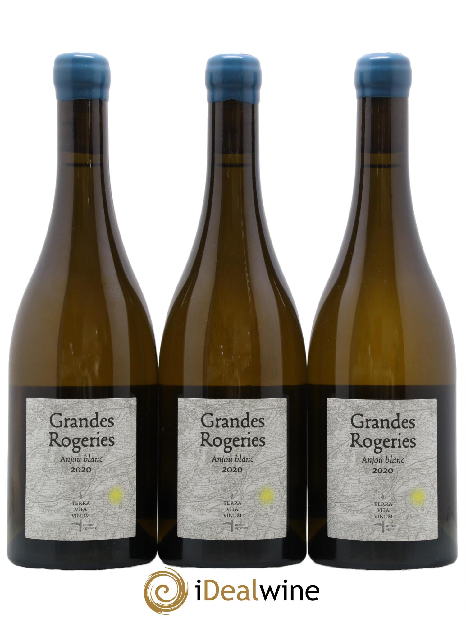 Anjou Grandes Rogeries Nature Terra Vita Vinum 2020 - Lot of 3 bottles - 0