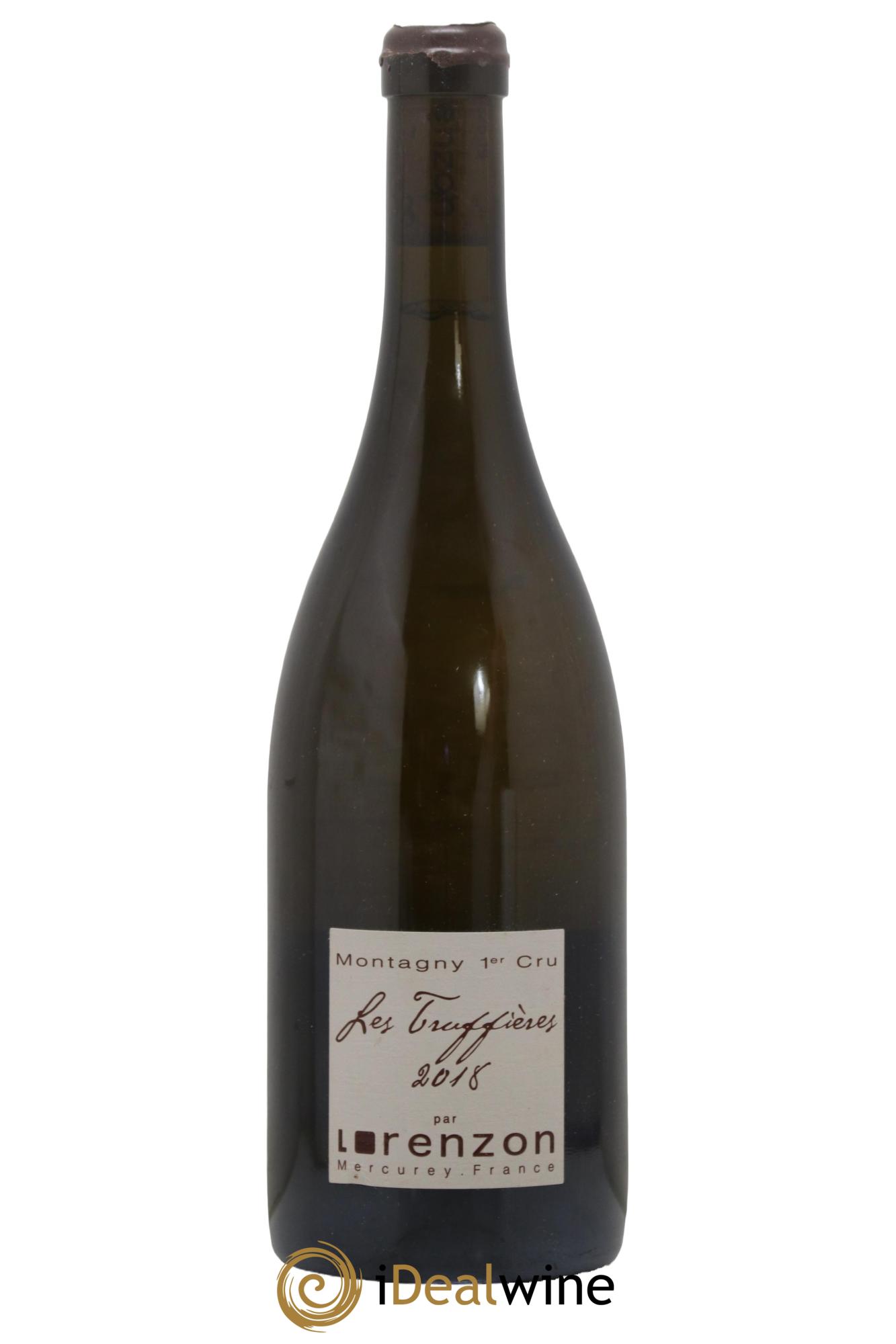 Montagny 1er Cru Les Truffières Bruno Lorenzon 2018 - Lotto di 1 bottiglia - 0