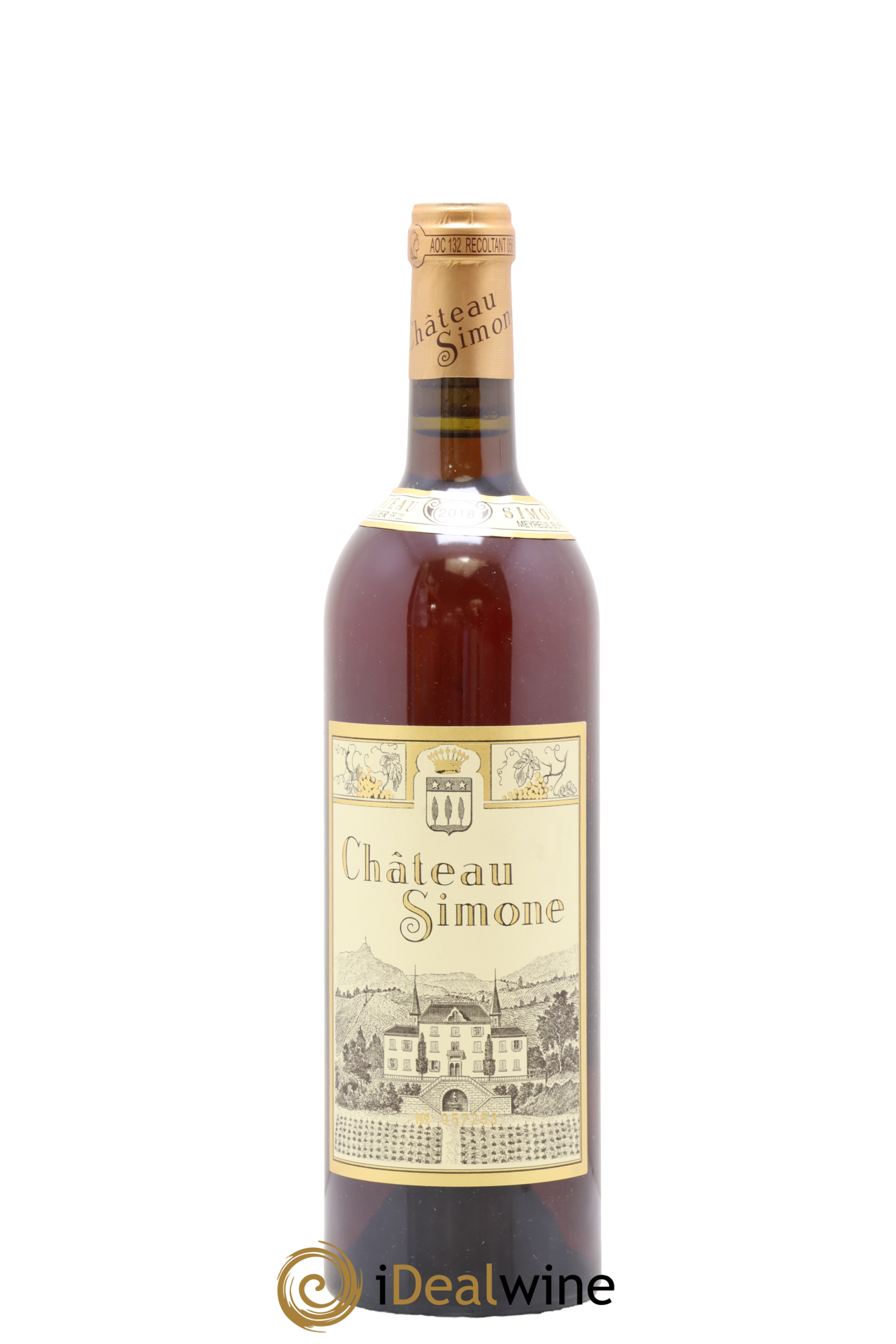 Palette Château Simone Famille Rougier 2018 - Lot de 1 bouteille - 0