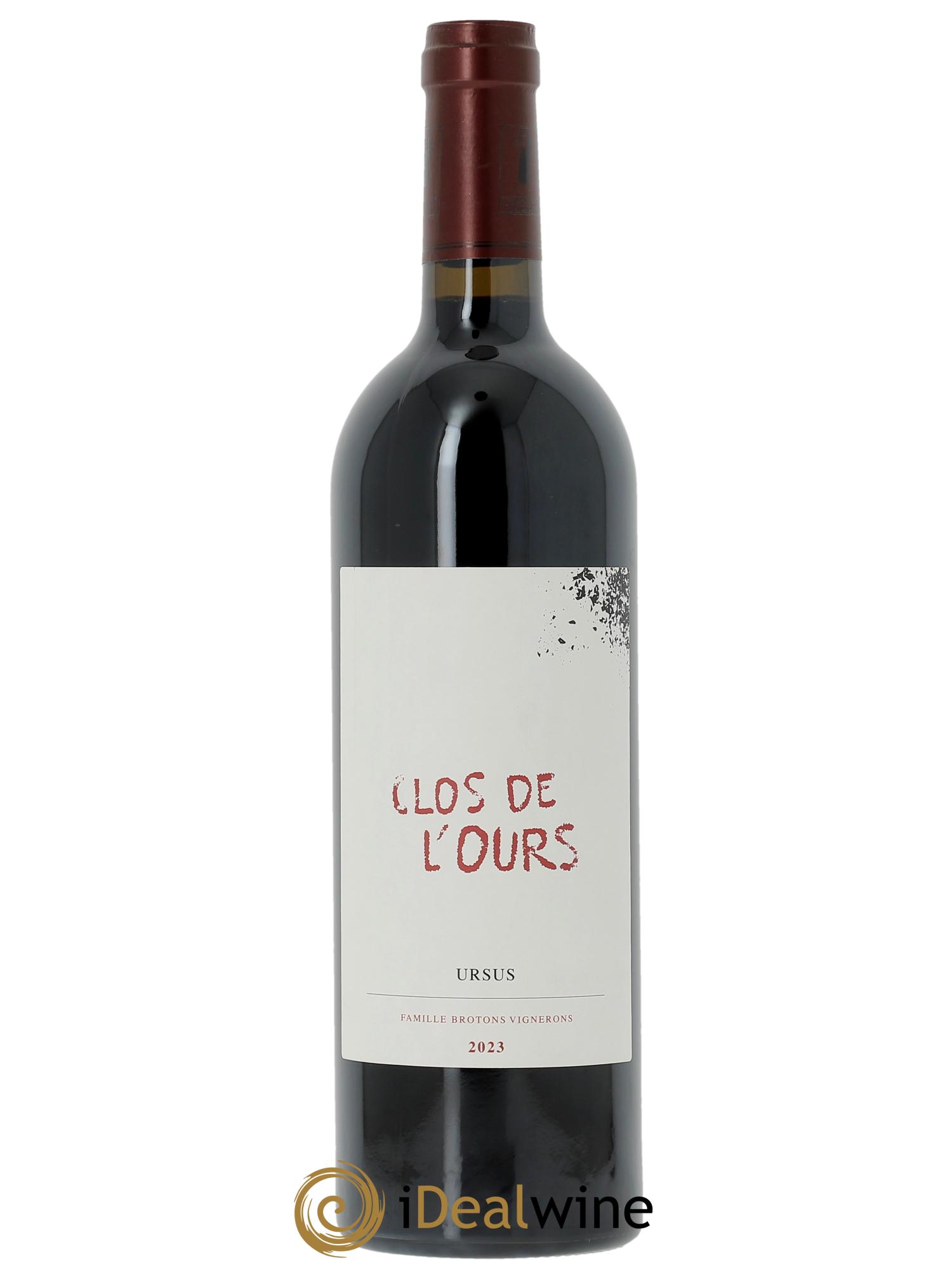 Côtes de Provence Ursus Clos de l'Ours  2023 - Lot de 1 bouteille - 0