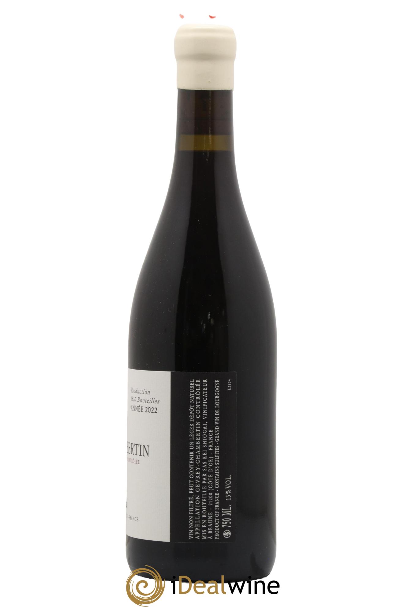 Gevrey-Chambertin Cuvée M Sirugue Kei Shiogai 2022 - Lotto di 1 bottiglia - 1