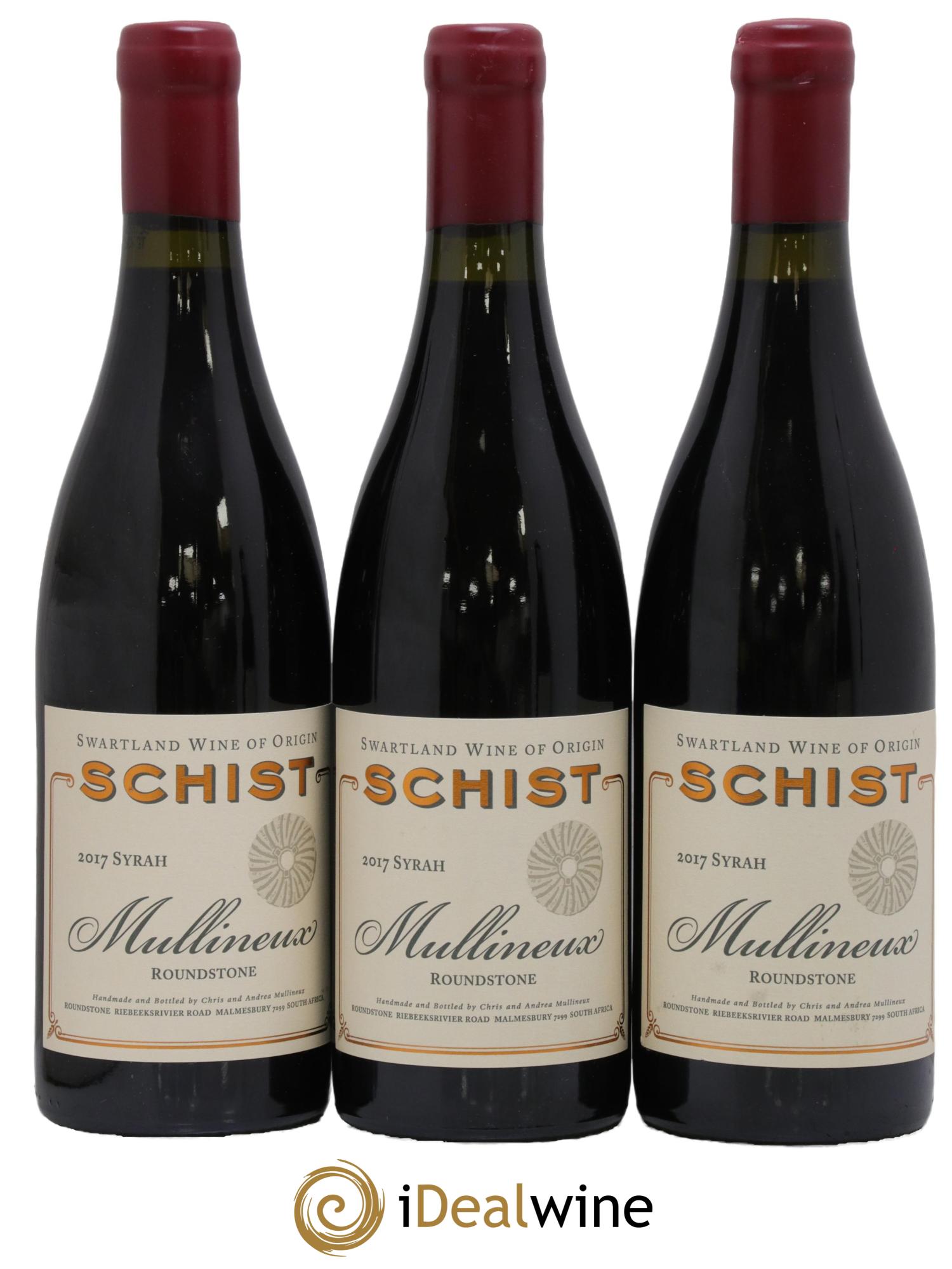 Swartland Mullineux & Leeu Single Terroir Schist Syrah 2017 - Posten von 3 Flaschen - 0