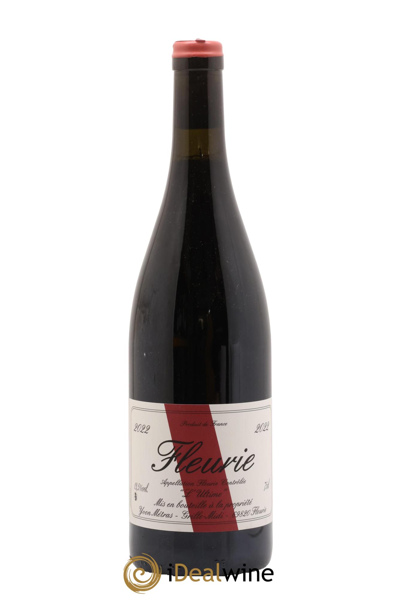 Fleurie l'Ultime Yvon Métras 2022 - Lot de 1 bouteille - 0