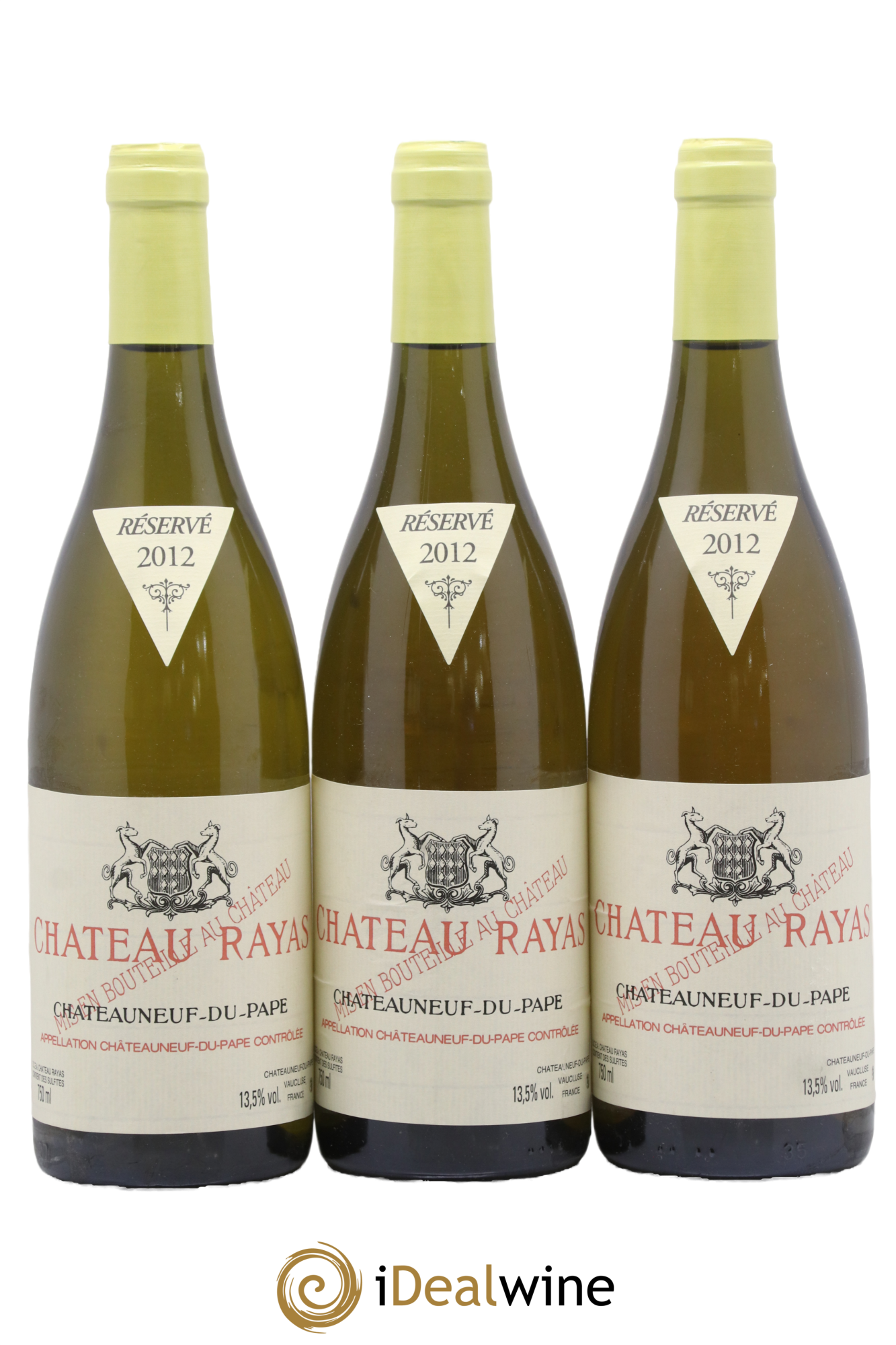 Châteauneuf-du-Pape Château Rayas Emmanuel Reynaud 2012 - Lot de 3 bouteilles - 0