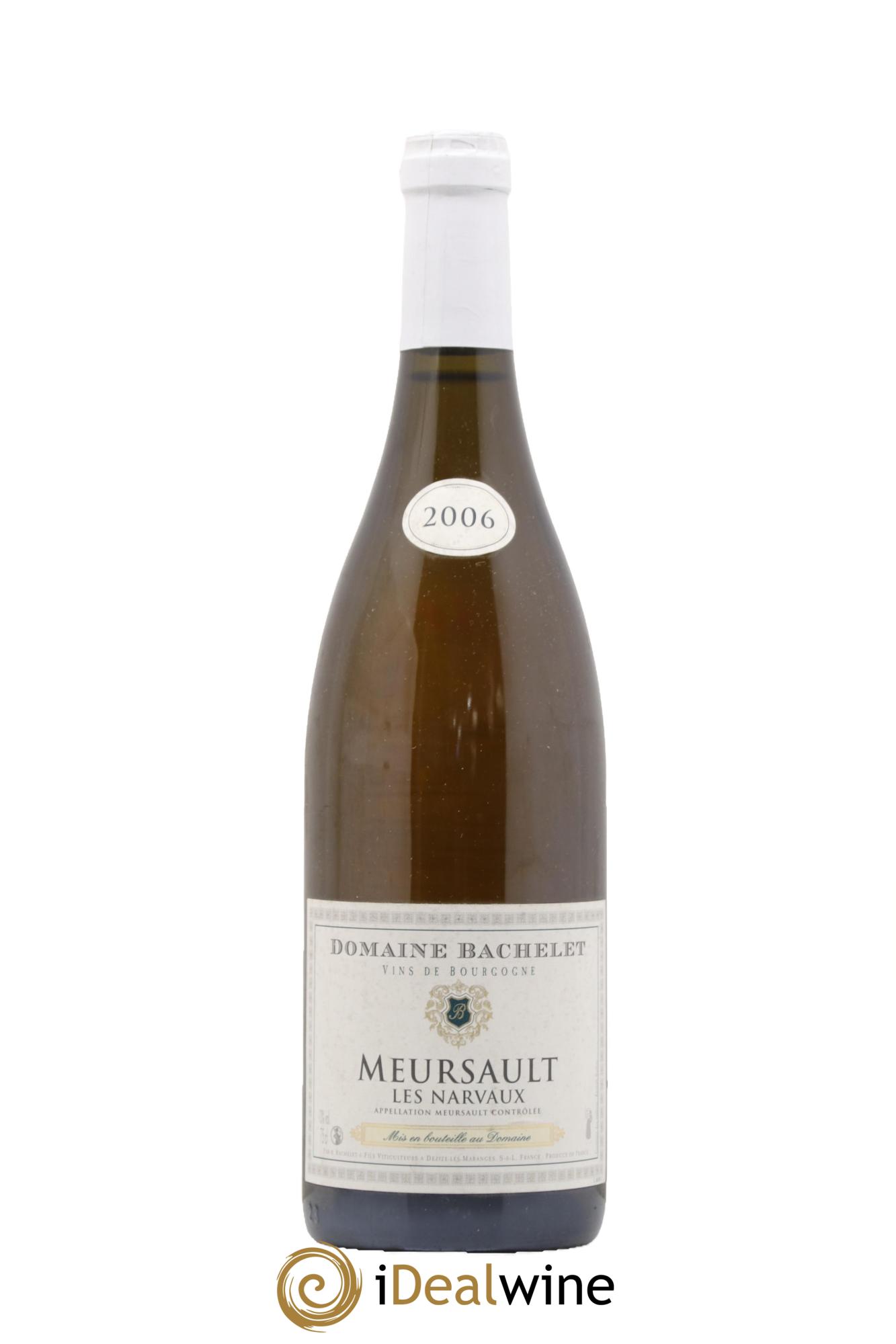 Meursault Les Narvaux Domaine Bachelet 2006 - Lot de 1 bouteille - 0