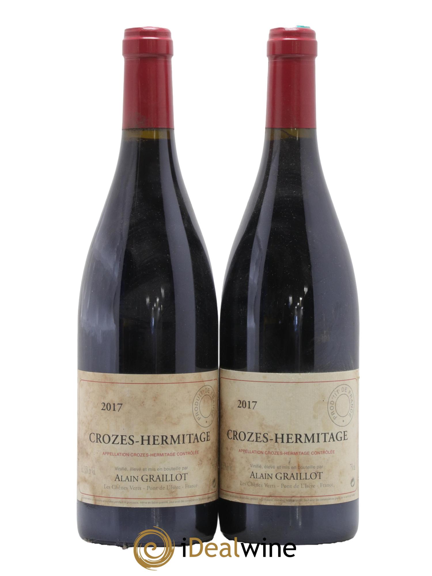 Crozes-Hermitage Domaine Graillot 2017 - Lot de 2 bouteilles - 0