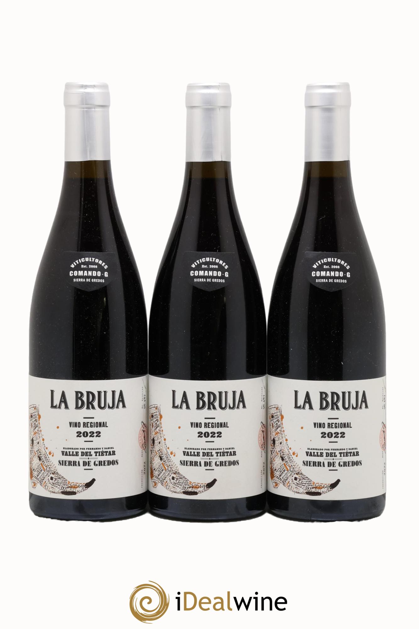 Vinos de Madrid DO Comando G La Bruja de Rozas 2022 - Lot of 3 bottles - 0