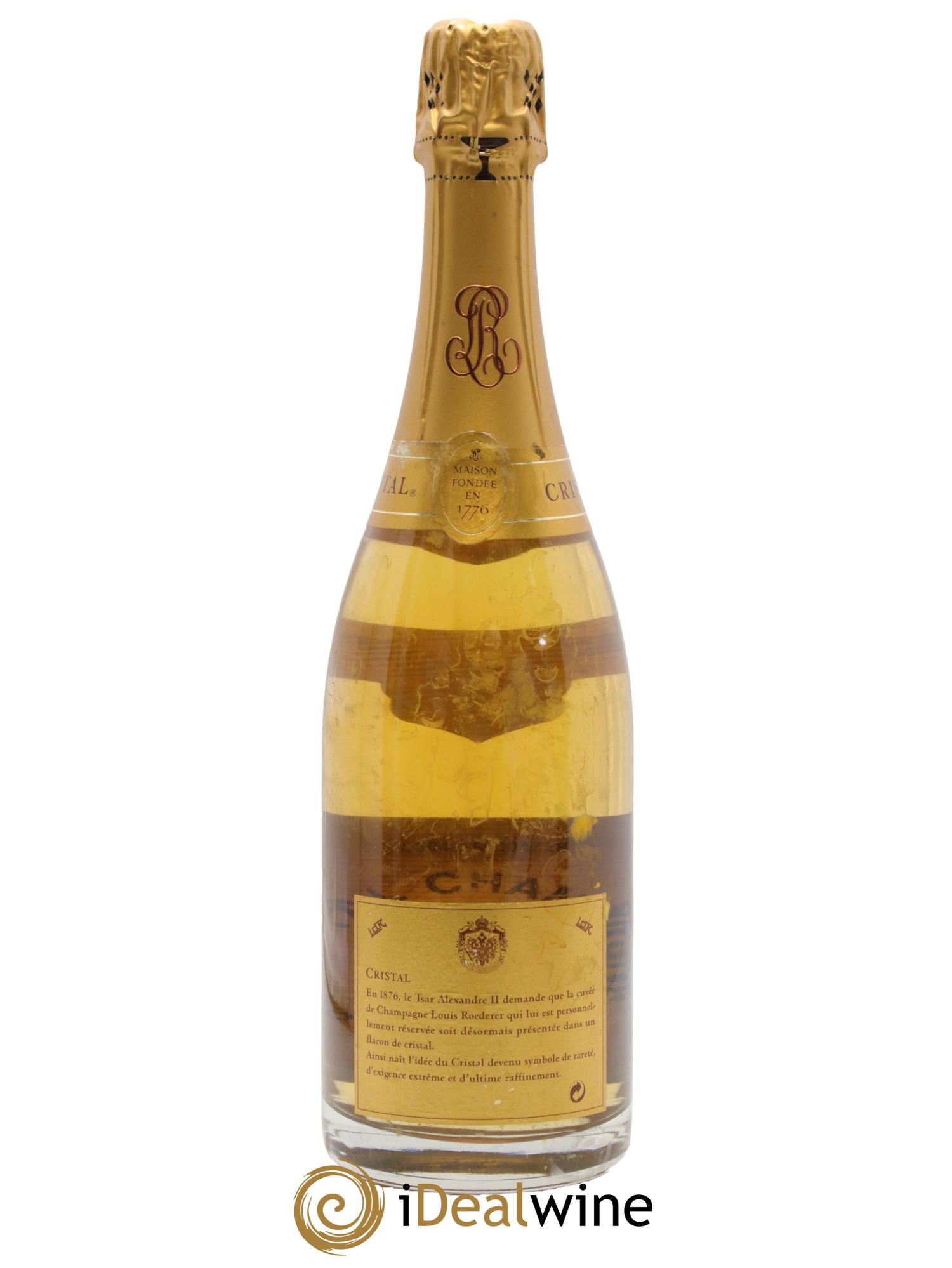 Cristal Louis Roederer 1996 - Lot de 1 bouteille - 1