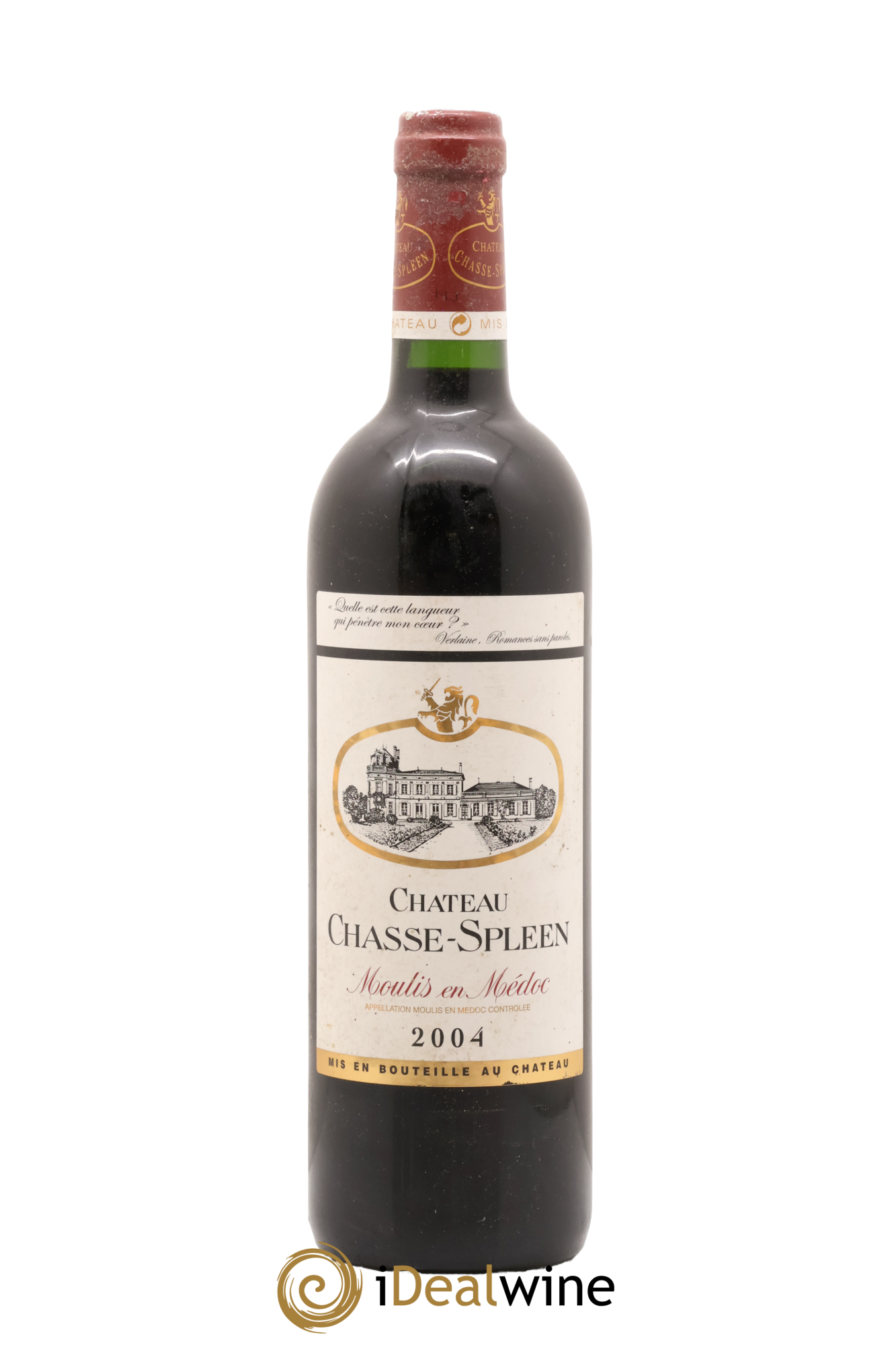 Château Chasse Spleen 2004 - Lot of 1 bottle - 0
