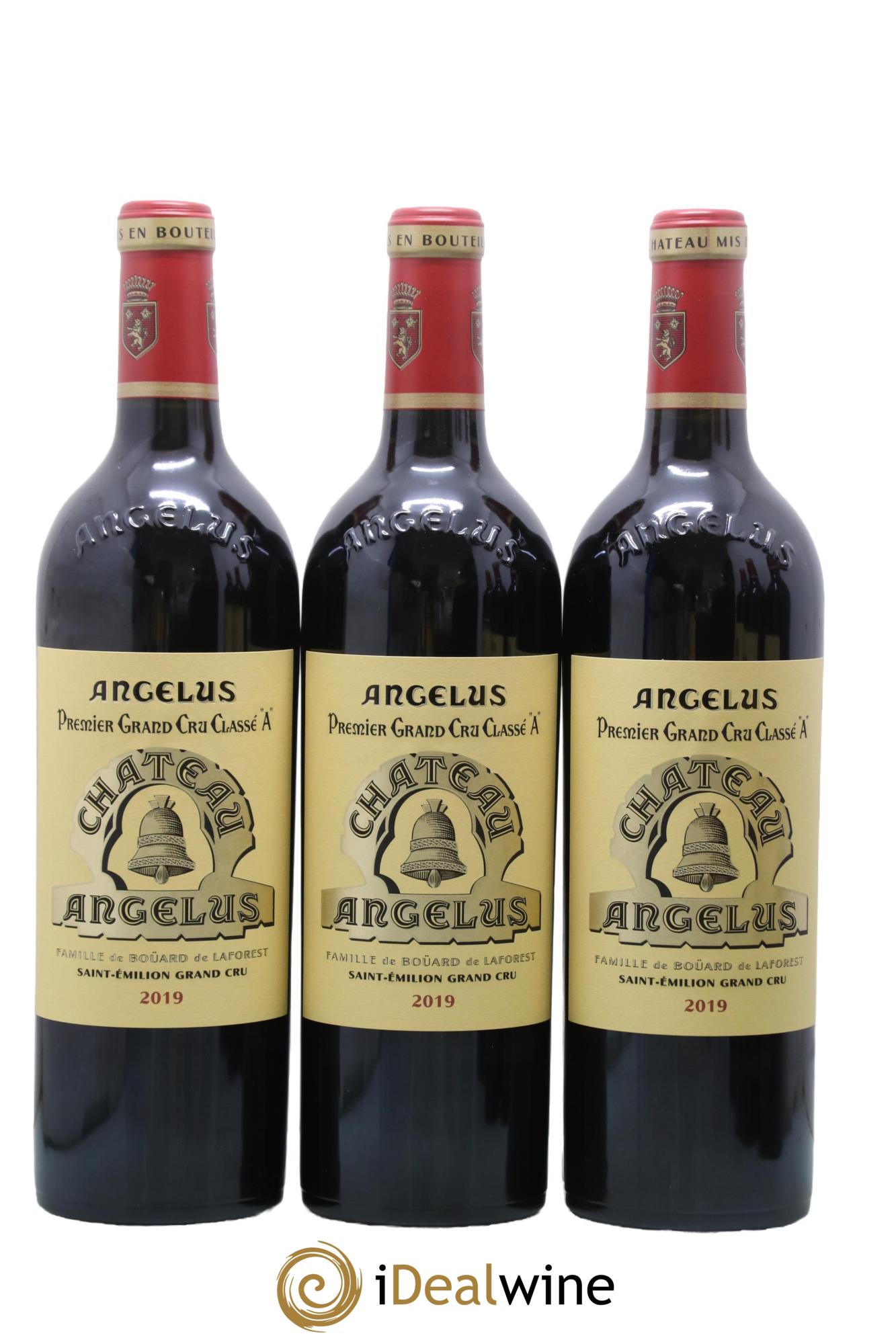 Château Angélus 1er Grand Cru Classé A 2019 - Lotto di 6 bottiglie - 3