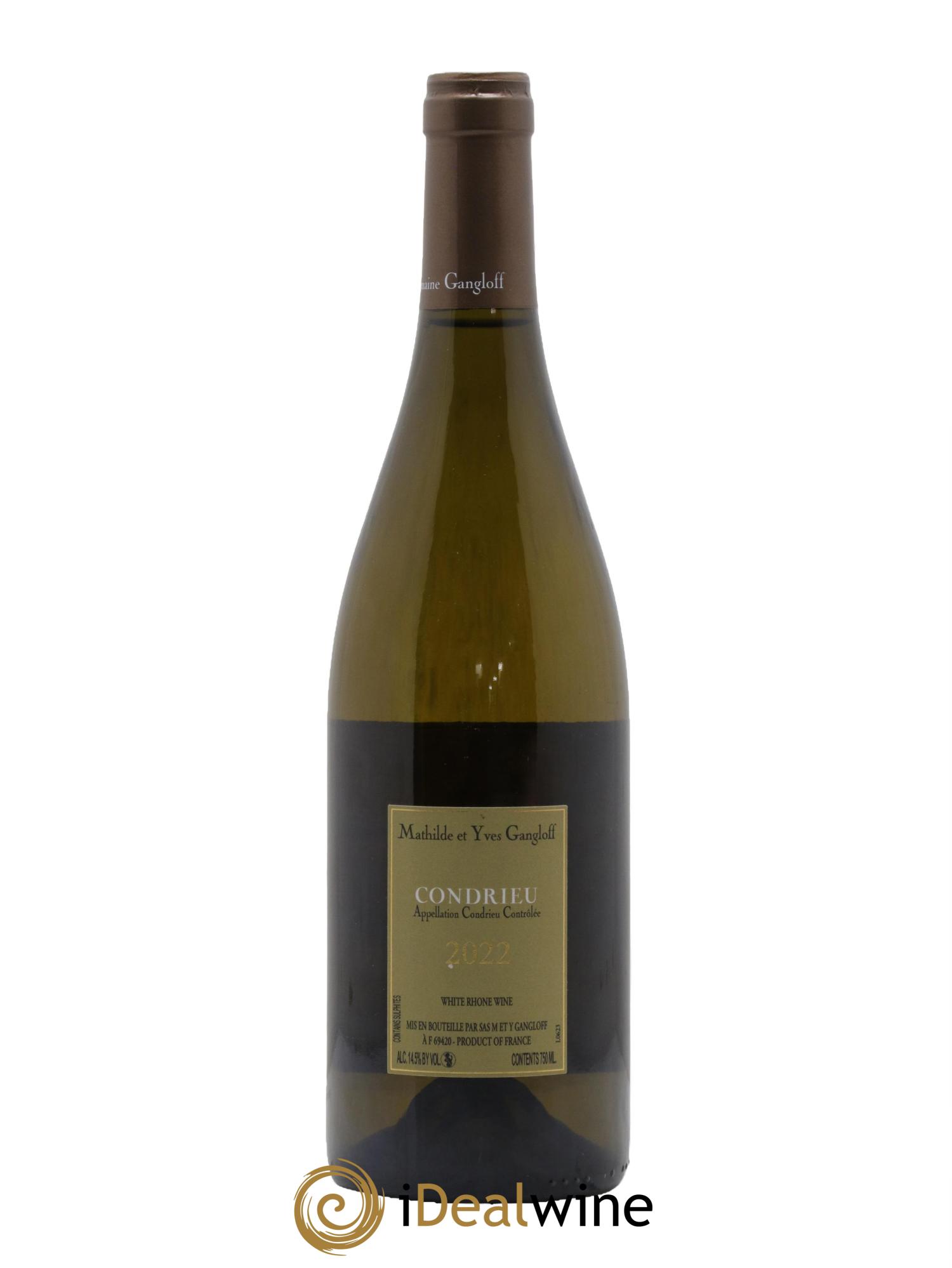 Condrieu Domaine Gangloff (Domaine) 2022 - Lot de 1 bouteille - 1