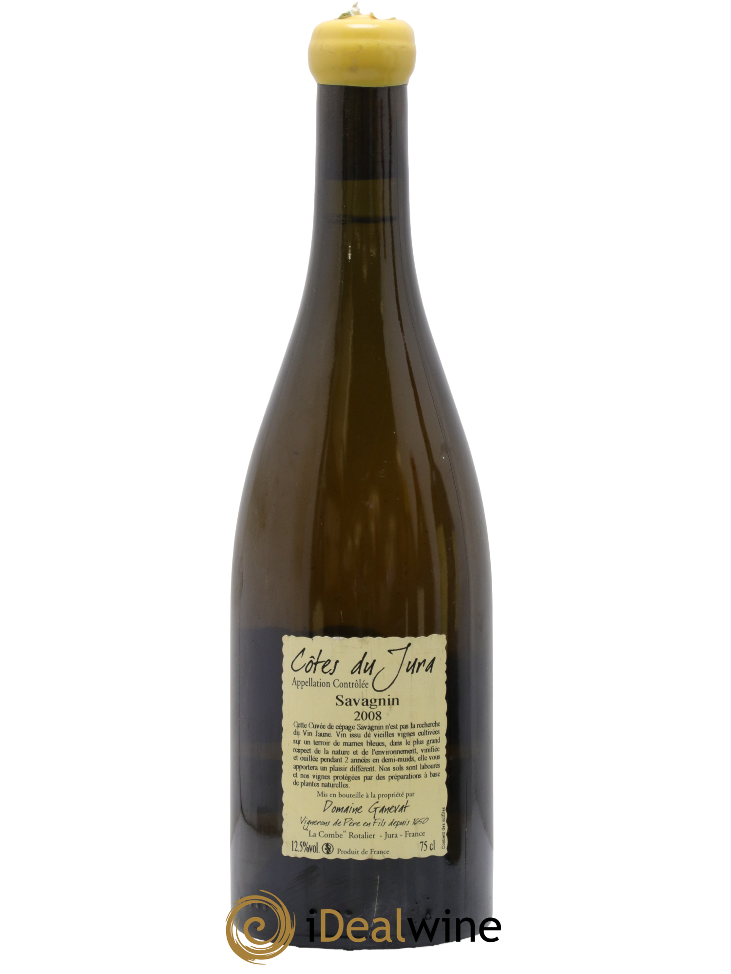 Côtes du Jura Les Chalasses Marnes Bleues Jean-François Ganevat (Domaine) 2008 - Lot of 1 bottle - 1