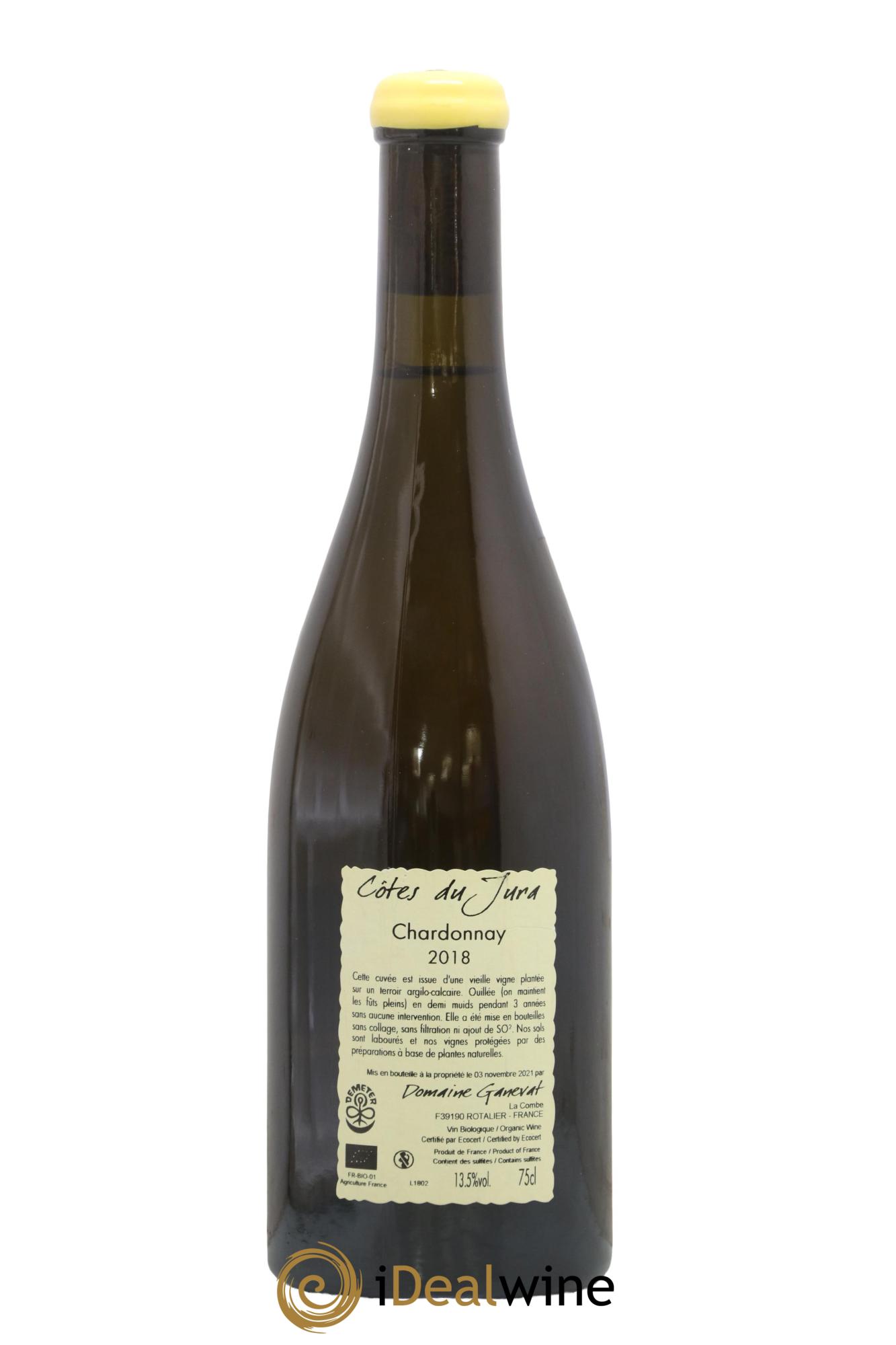 Côtes du Jura Les Chamois du Paradis Jean-François Ganevat (Domaine) 2018 - Lotto di 1 bottiglia - 1