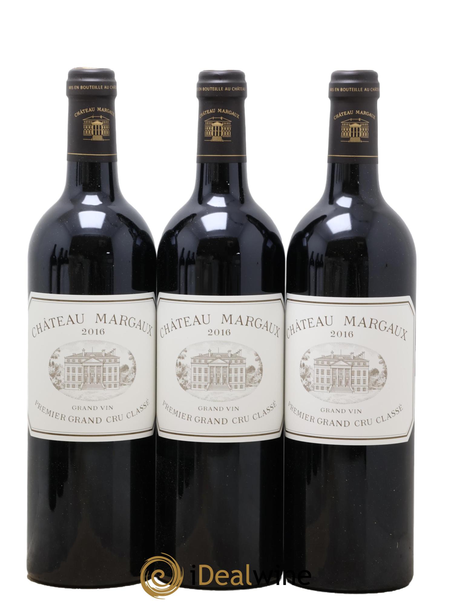 Château Margaux 1er Grand Cru Classé 2016 - Lot de 6 bouteilles - 1