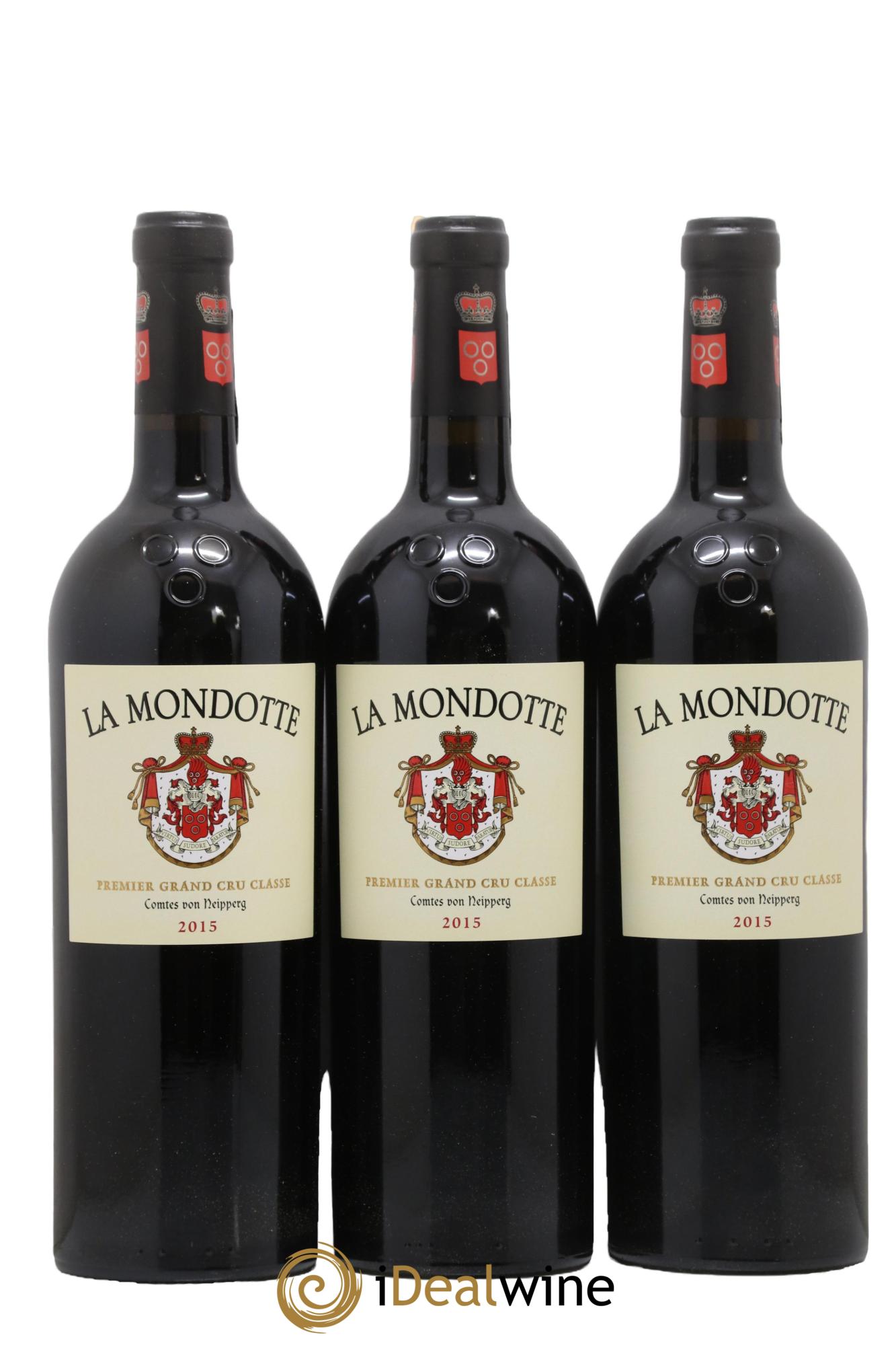 La Mondotte 1er Grand Cru Classé B depuis 2012  2015 - Lot of 6 bottles - 2