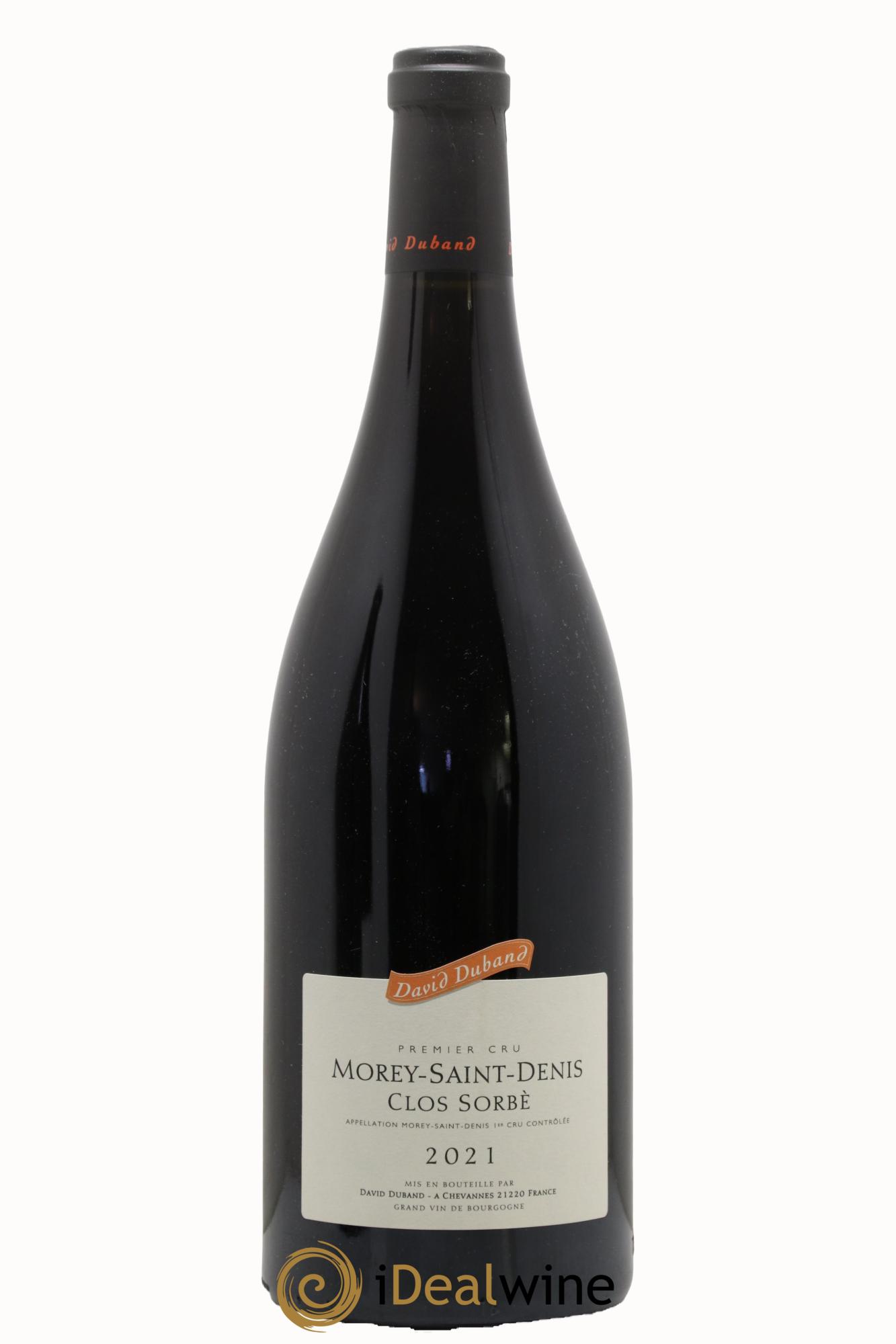 Morey Saint-Denis 1er Cru Clos Sorbè David Duband (Domaine) 2021 - Lot de 1 magnum - 0