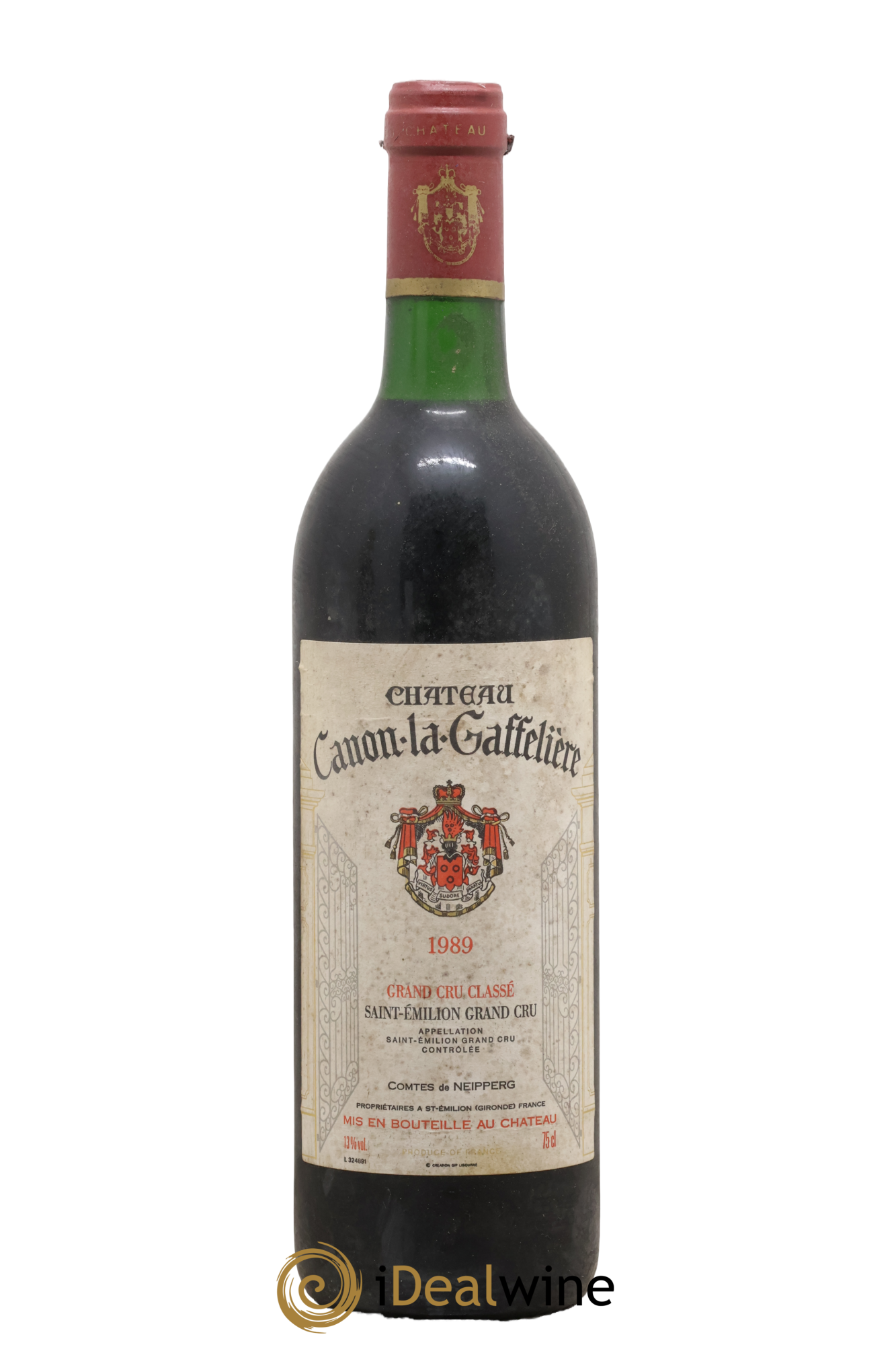 Château Canon la Gaffelière 1er Grand Cru Classé B 1989 - Lot of 1 bottle - 0