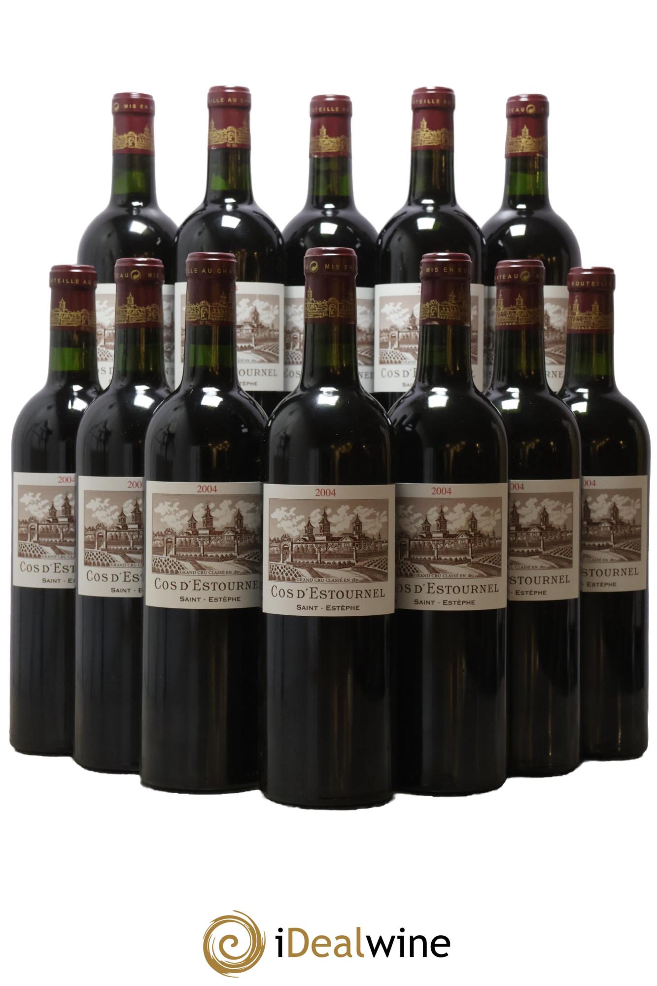 Cos d'Estournel 2ème Grand Cru Classé 2004 - Posten von 12 Flaschen - 0