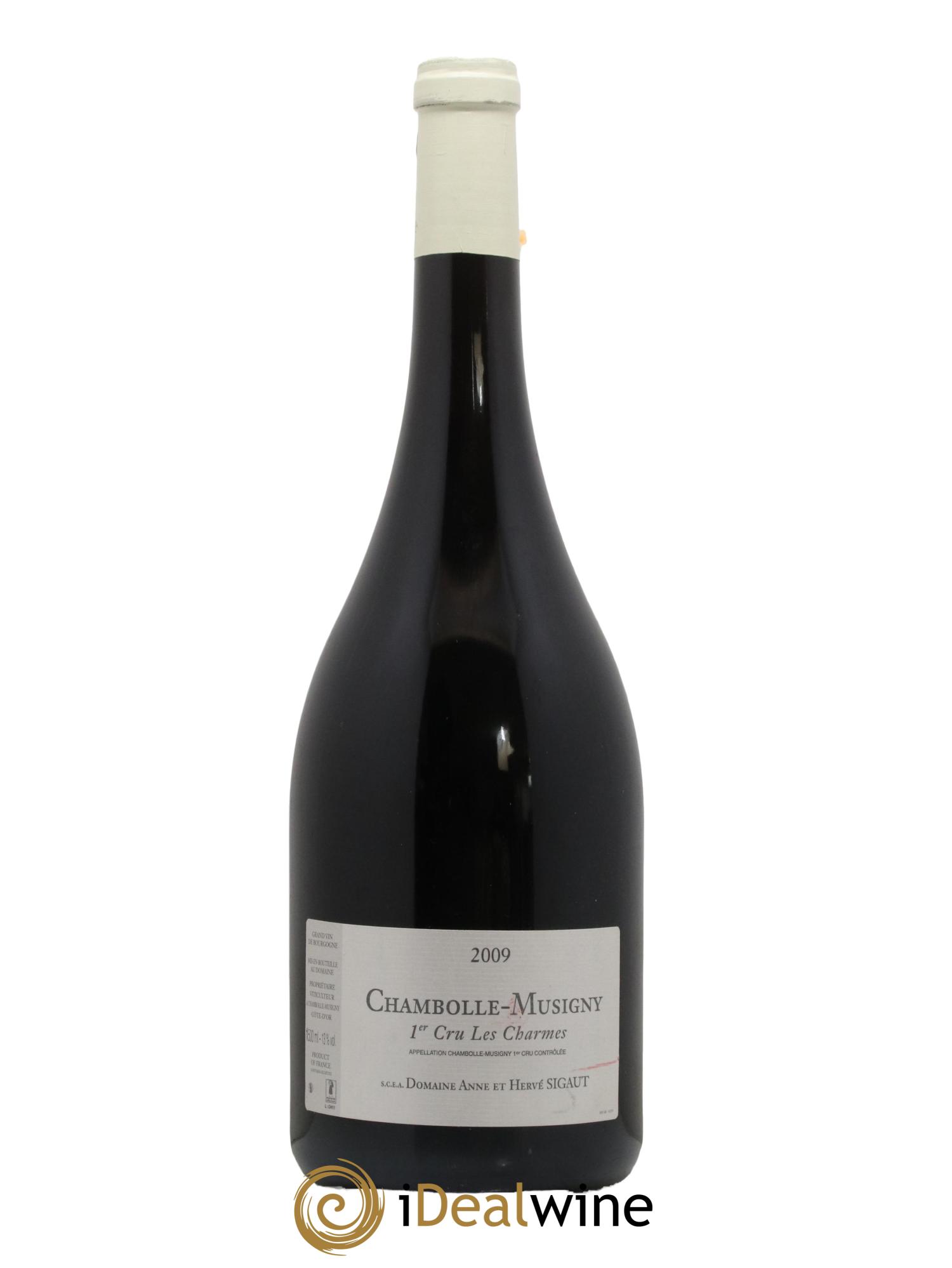 Chambolle-Musigny 1er Cru Les Charmes Domaine Sigaut 2009 - Posten von 1 Magnum - 0