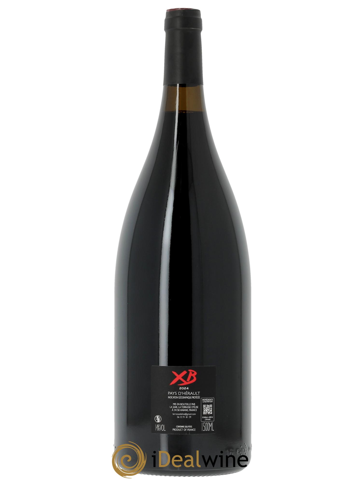 IGP Pays d'Hérault XB Terrasse d'Elise (Domaine de la)  2024 - Lot of 1 magnum - 1