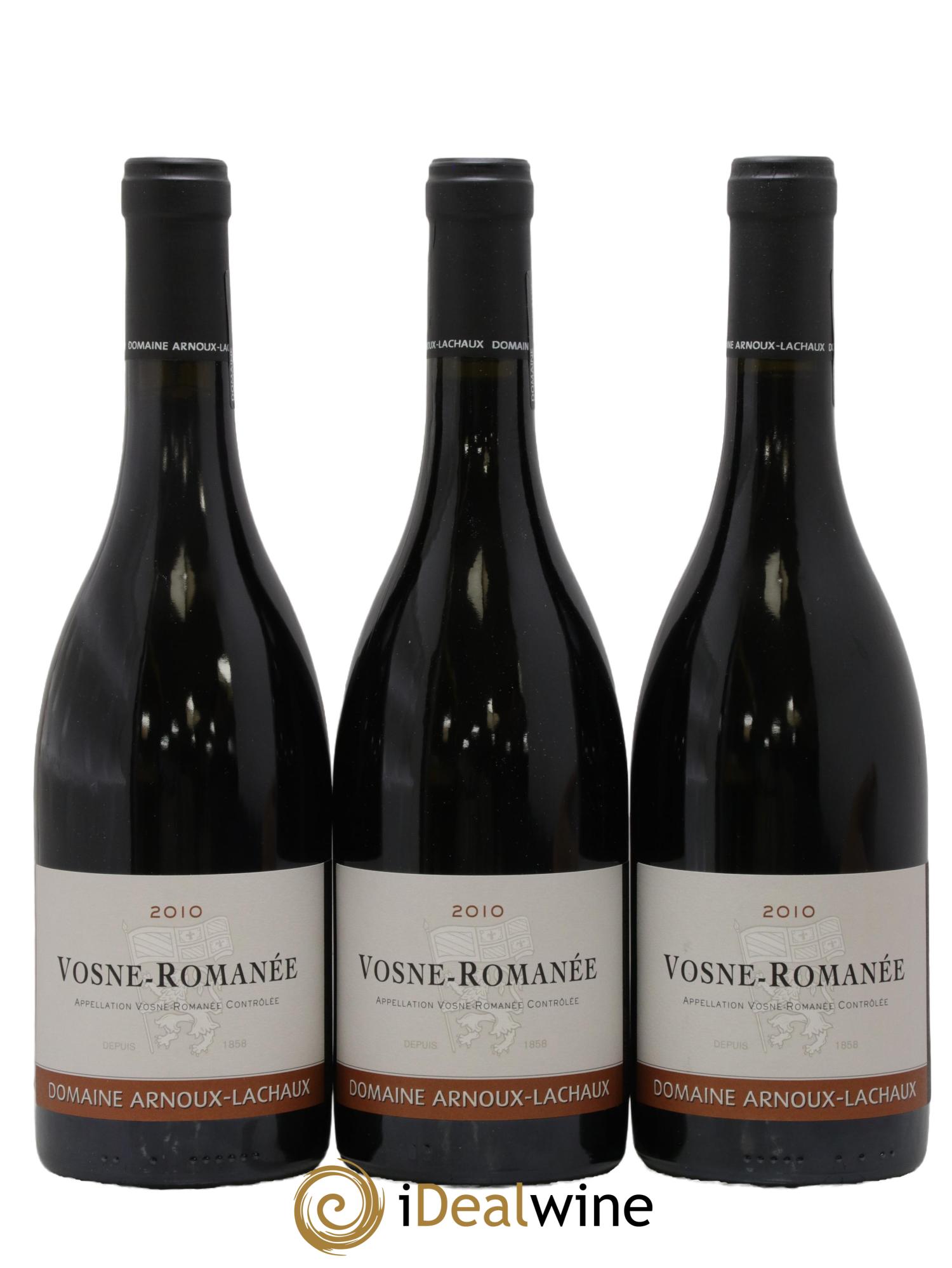 Vosne-Romanée Arnoux-Lachaux (Domaine) 2010 - Lot of 3 bottles - 0