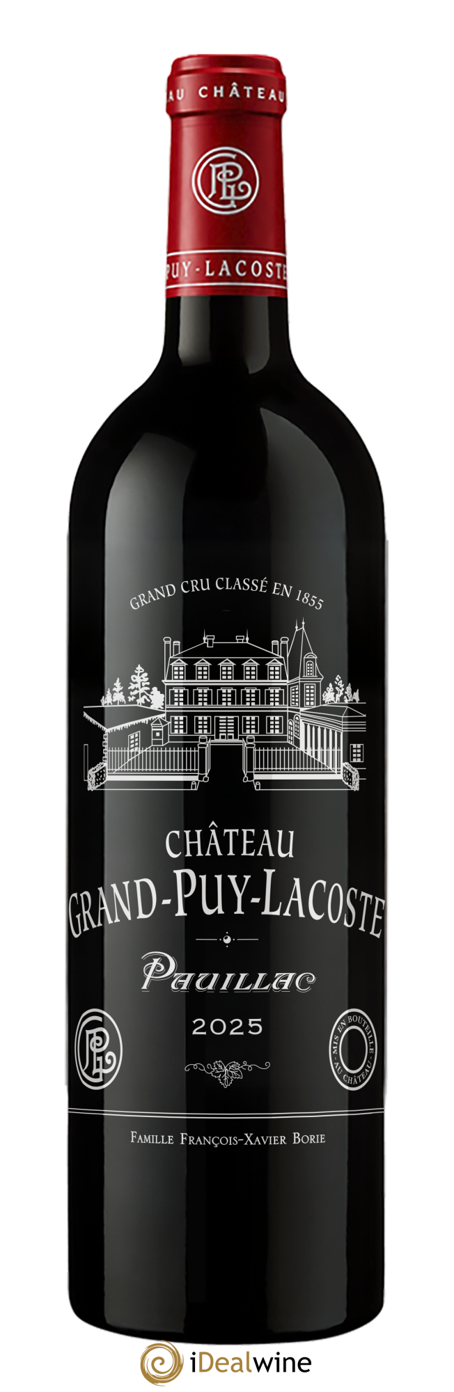 Château Grand Puy Lacoste 5ème Grand Cru Classé 2025 - Lot de 1 double magnum - 0