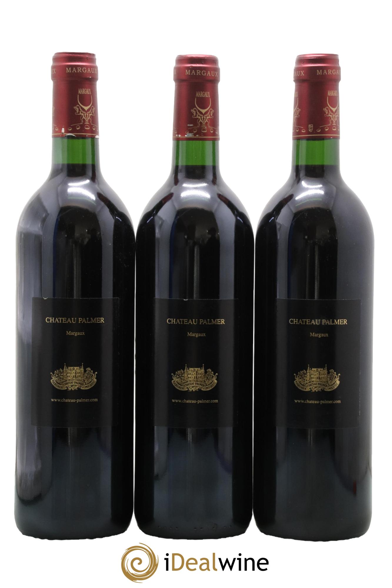 Château Palmer 3ème Grand Cru Classé 2000 - Lot de 3 bouteilles - 1
