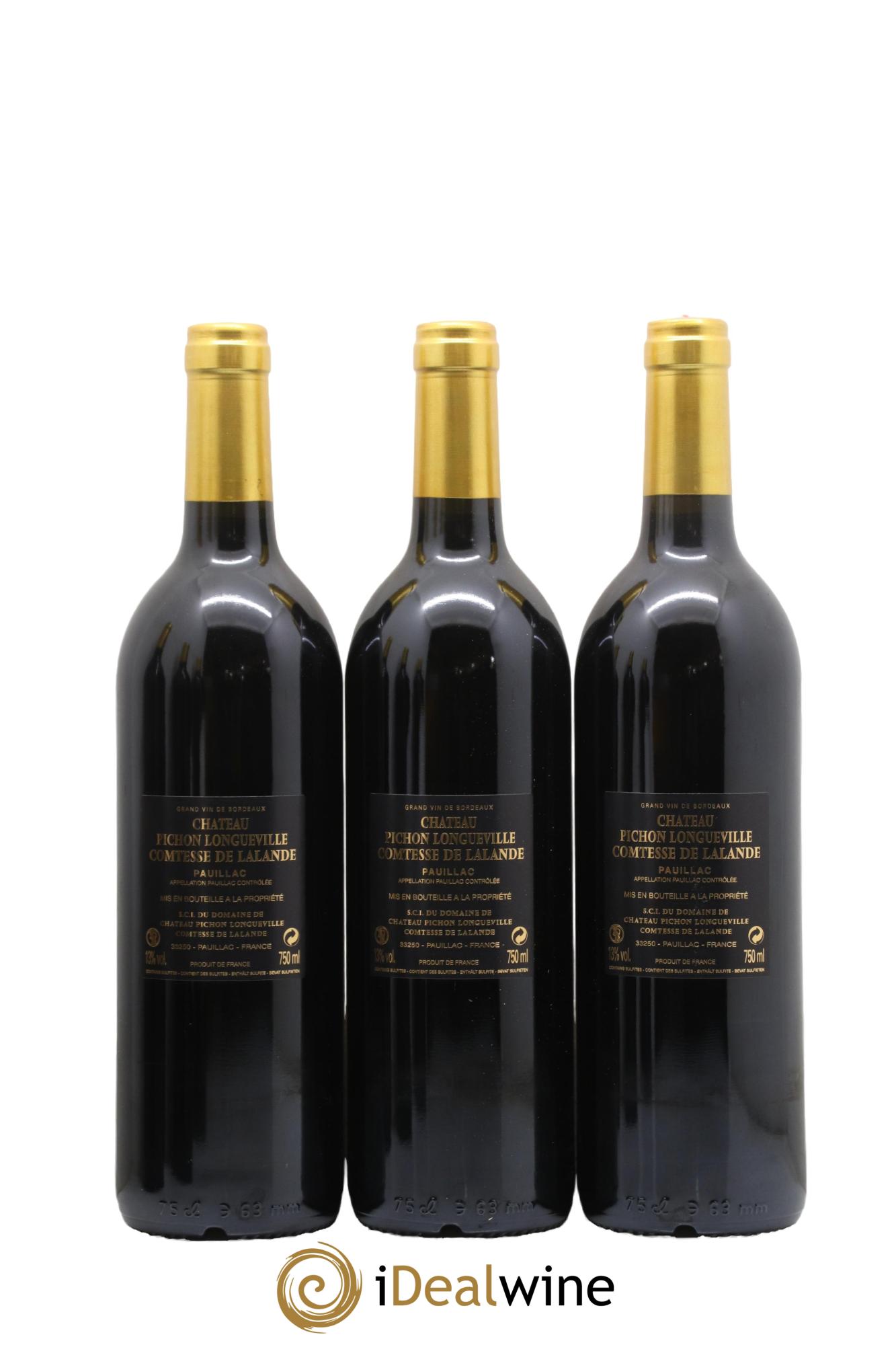 Château Pichon Longueville Comtesse de Lalande 2ème Grand Cru Classé 2012 - Lotto di 6 bottiglie - 2