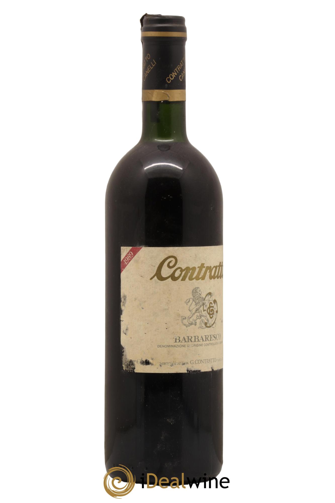 Barbaresco DOCG Contratto 1989 - Lot de 1 bouteille - 1