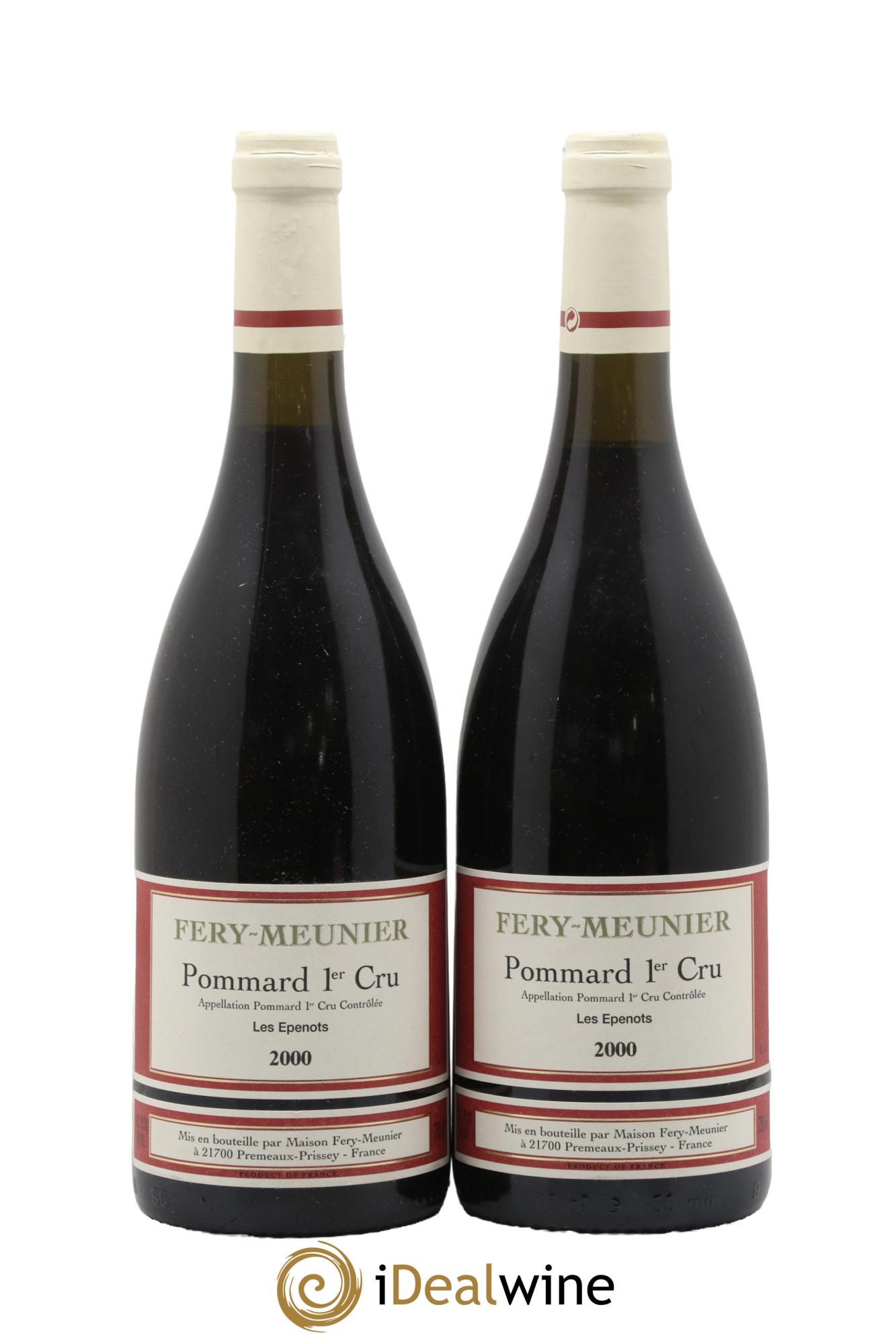 Pommard 1er Cru Les Epenots Fery Meunier 2000 - Posten von 2 Flaschen - 0